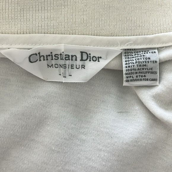 Dior VTG Dior Monsieur Mixed Media Seersucker Panel Short Sleeve Size US L / EU 52-54 / 3 - 10 Thumbnail