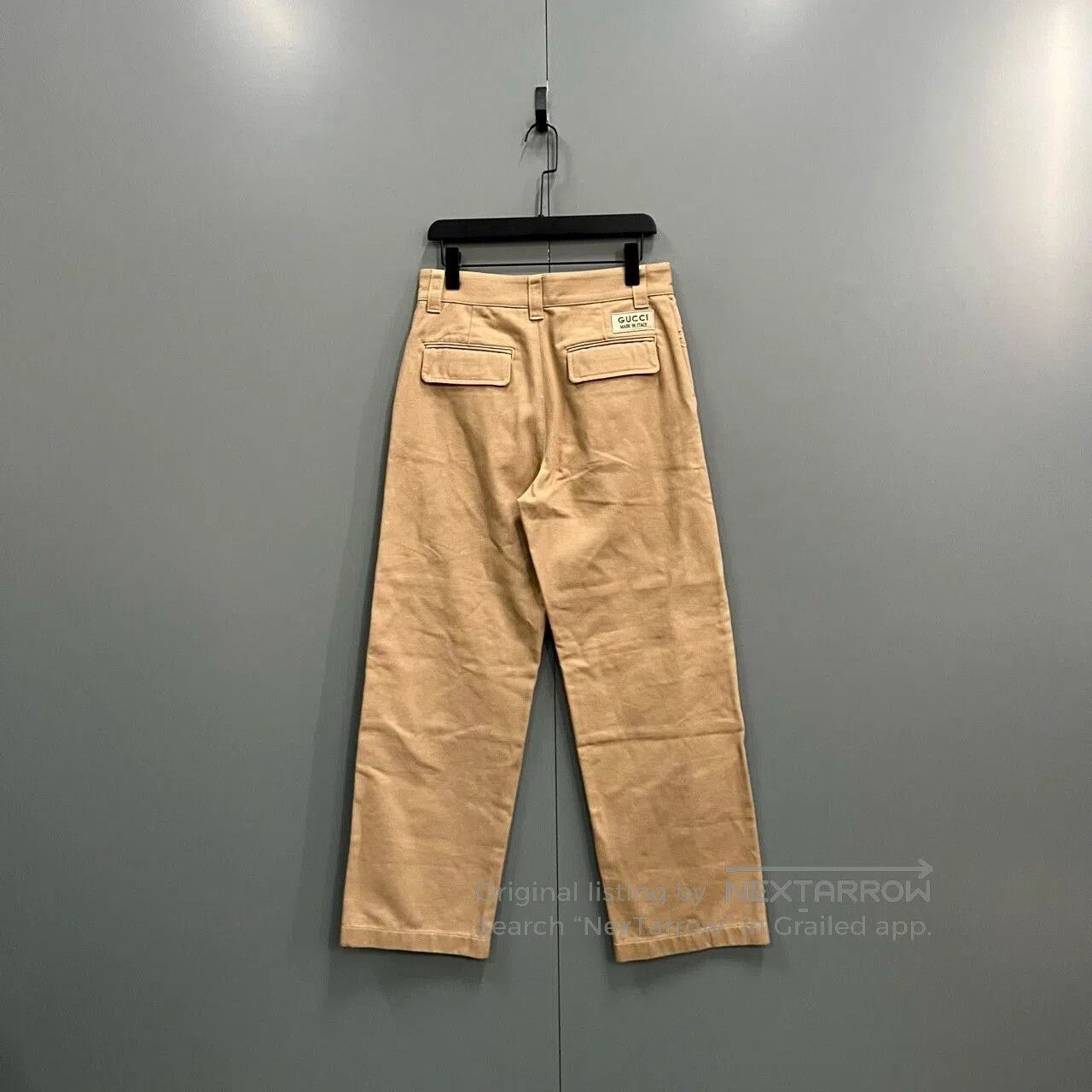 Gucci gucci beige gg embossed denim pants size 44. Size US 28 / EU 44 - 2 Thumbnail
