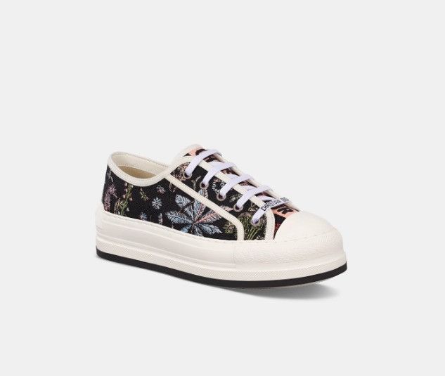 Dior o1w1db11025 KCK385 Platform Low-Top Sneakers in Multicolor Size US 7 / IT 37 - 2 Thumbnail