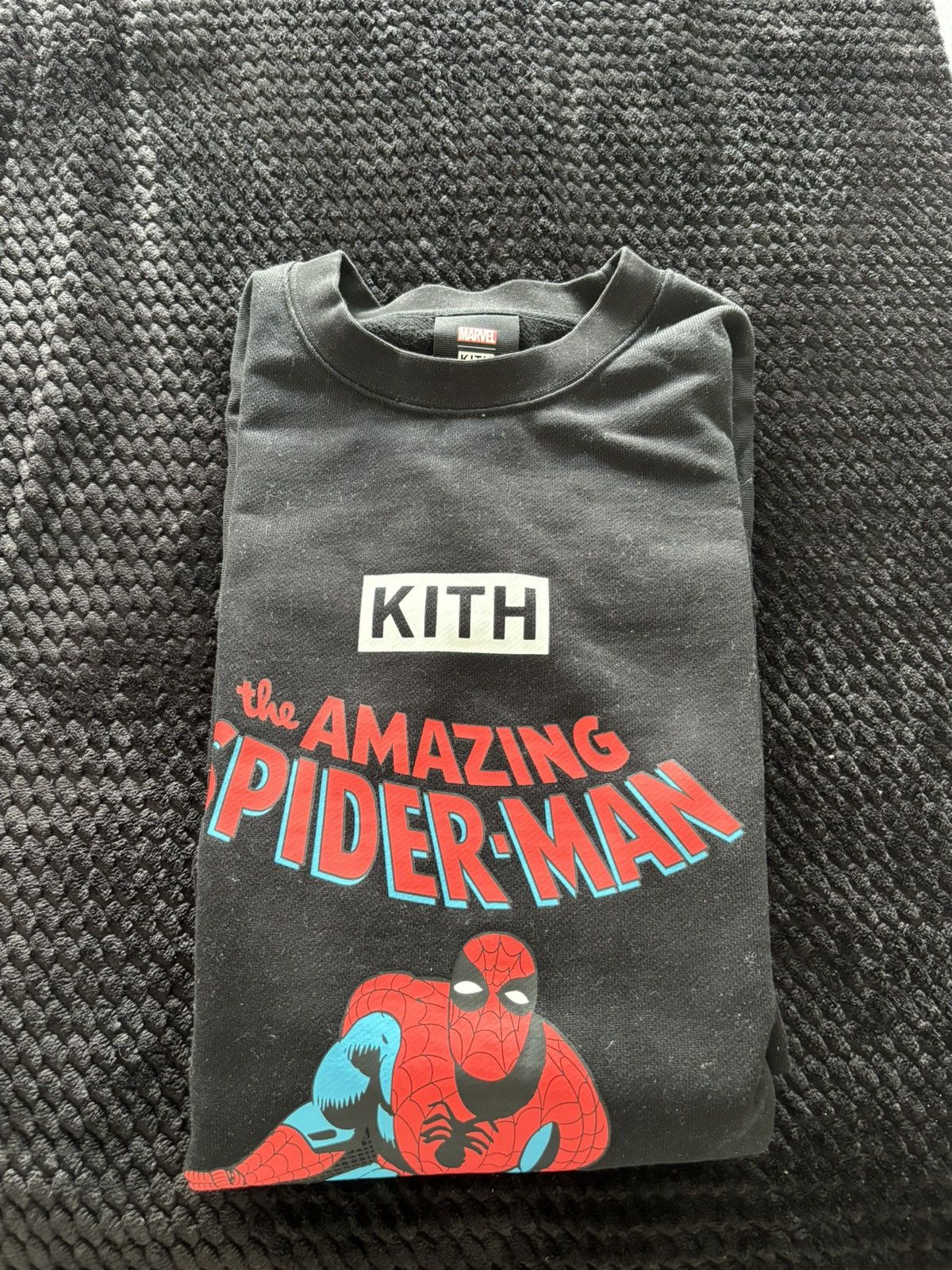 Kith × Marvel Comics Kith x Marvel Spider-Man ‘Allies’ Vintage Crewneck Size US L / EU 52-54 / 3 - 2 Thumbnail