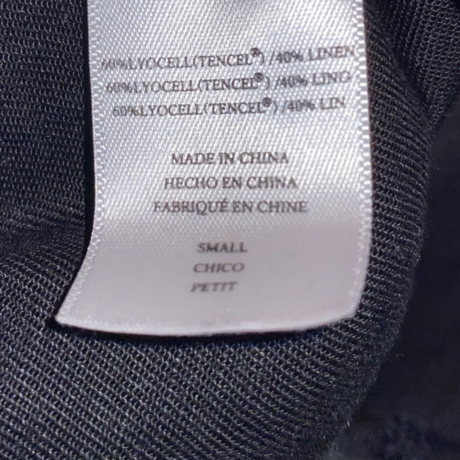 Rails RAILS $189 Nixon Tencel Linen Black Military Style Jacket S Size S / US 4 / IT 40 - 16 Thumbnail
