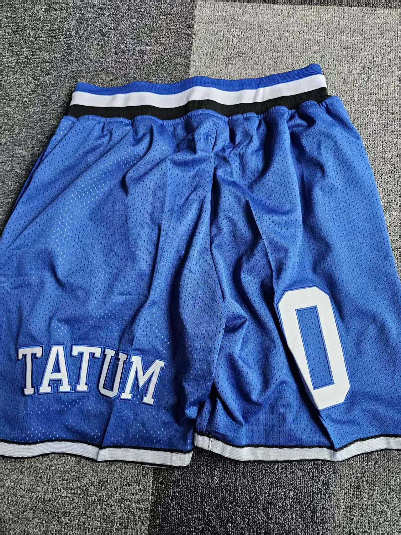 NBA Duke #0 Jayson Tatum Short With Pocket Large Size Size US 36 / EU 52 - 2 Thumbnail