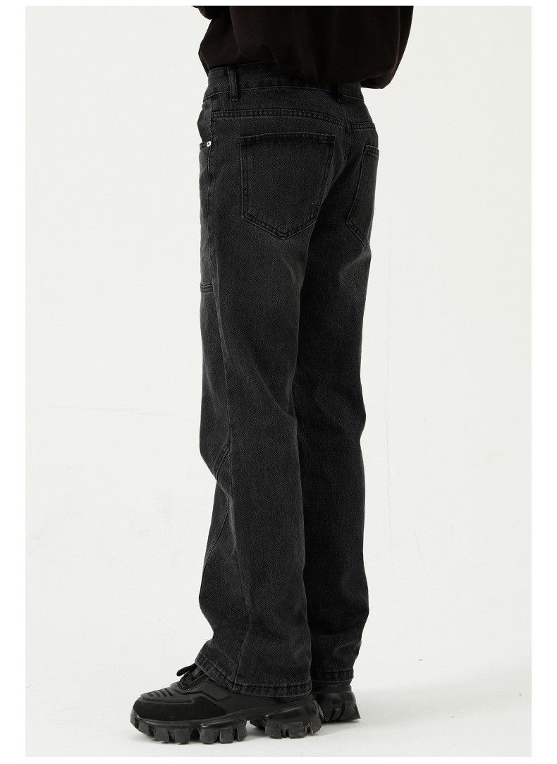 Japanese Brand × Vintage Japanese retro straight-leg trendy flared jeans Size US 32 / EU 48 - 4 Thumbnail