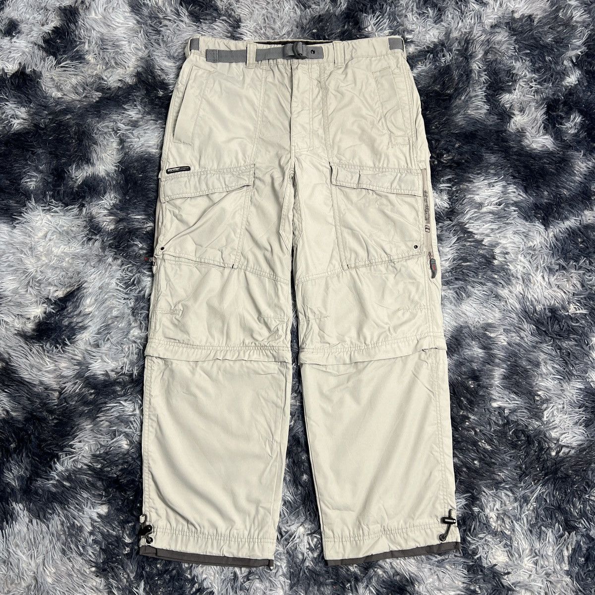 Japanese Brand Thriller Multipocket Outdoor/Hiking (2in1) Cargo Pants Size US 36 / EU 52 - 2 Thumbnail