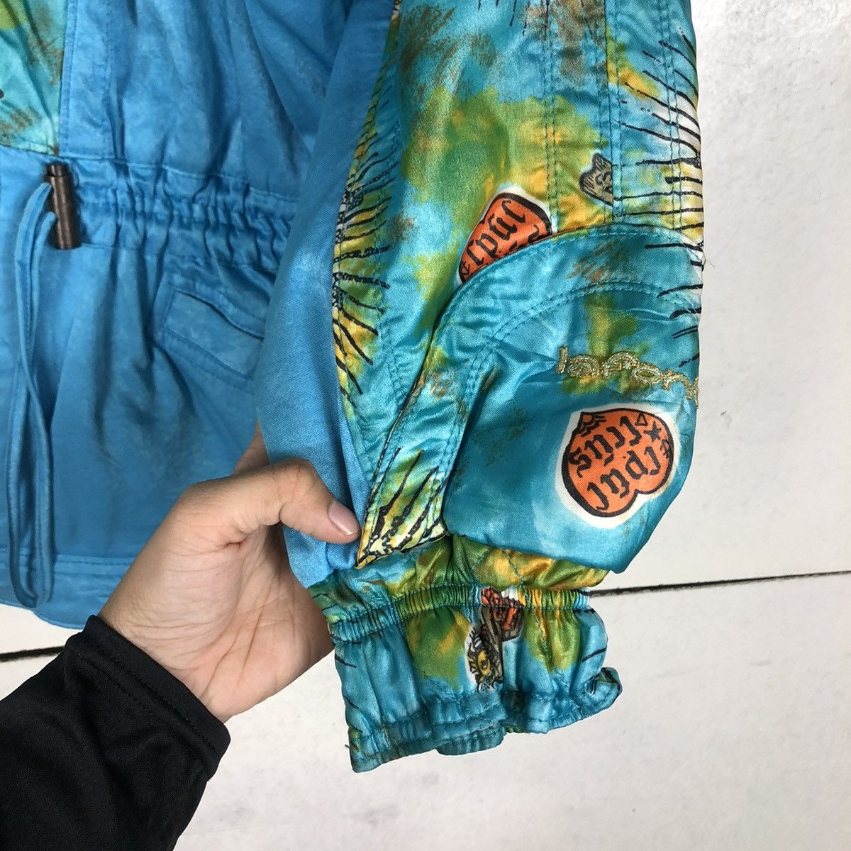 Japanese Brand 📌VINTAGE BOMBER JACKET SKI WINTER LAFONT ITALY FULL PRINT Size US L / EU 52-54 / 3 - 16 Thumbnail