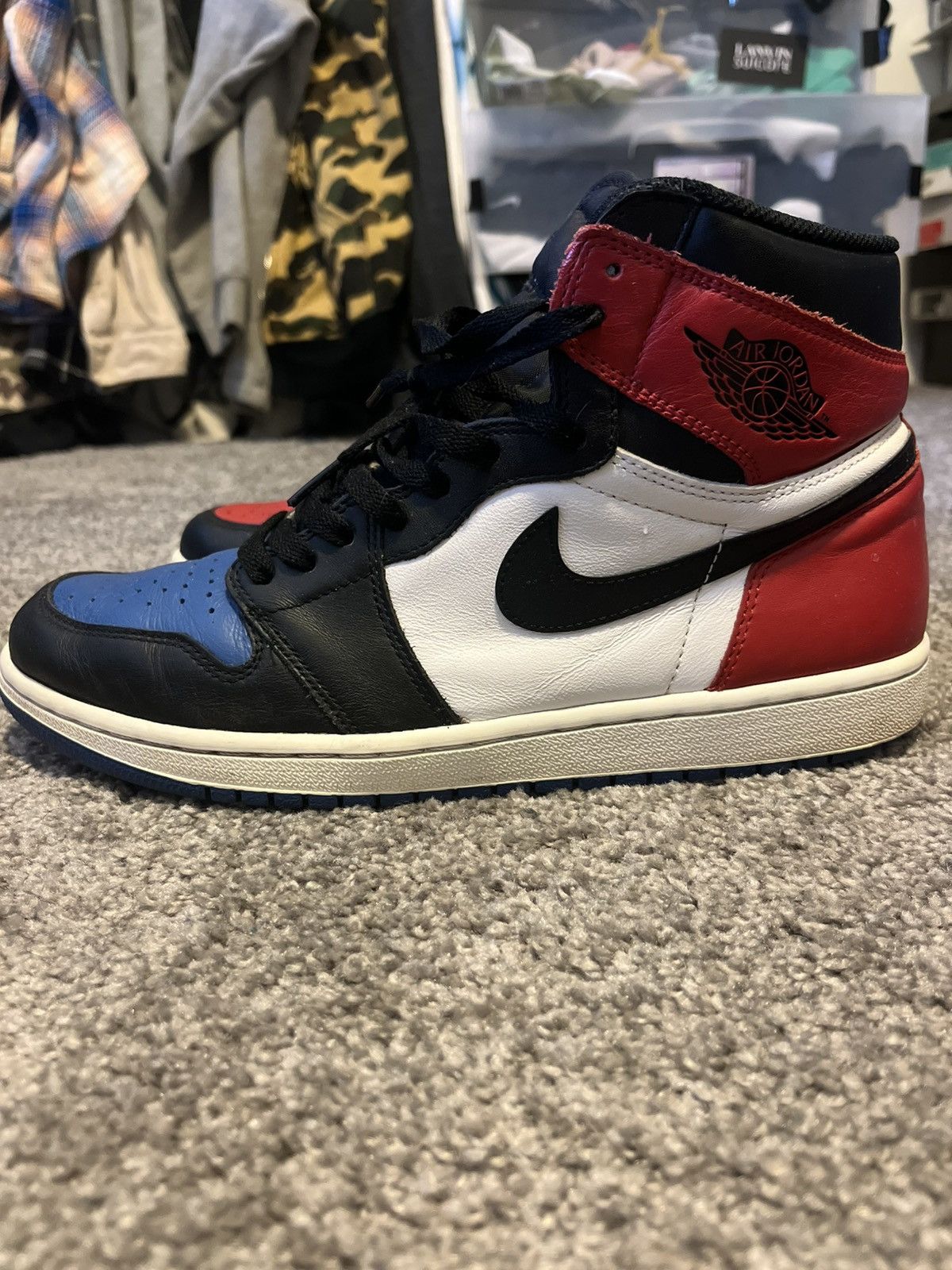 Jordan Brand Air Jordan 1 top 3 Size US 10.5 / EU 43-44 - 5 Thumbnail