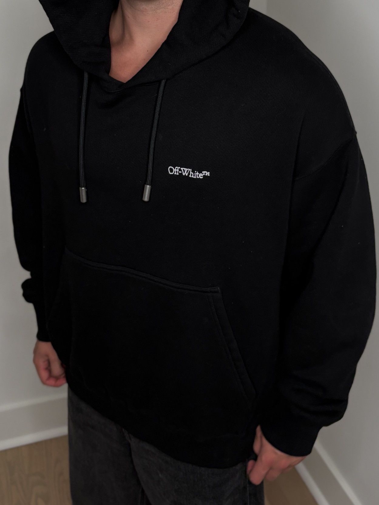 Off-White Off-White Boro Arrow Oversize Skate Hoodie Size US XL / EU 56 / 4 - 3 Thumbnail