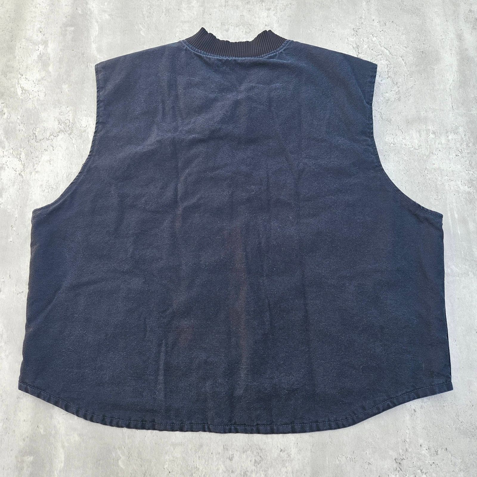 Dickies Dickies Canvas Vest Navy Blue Men's 3X Work Wear Size US XXL / EU 58 / 5 - 4 Thumbnail