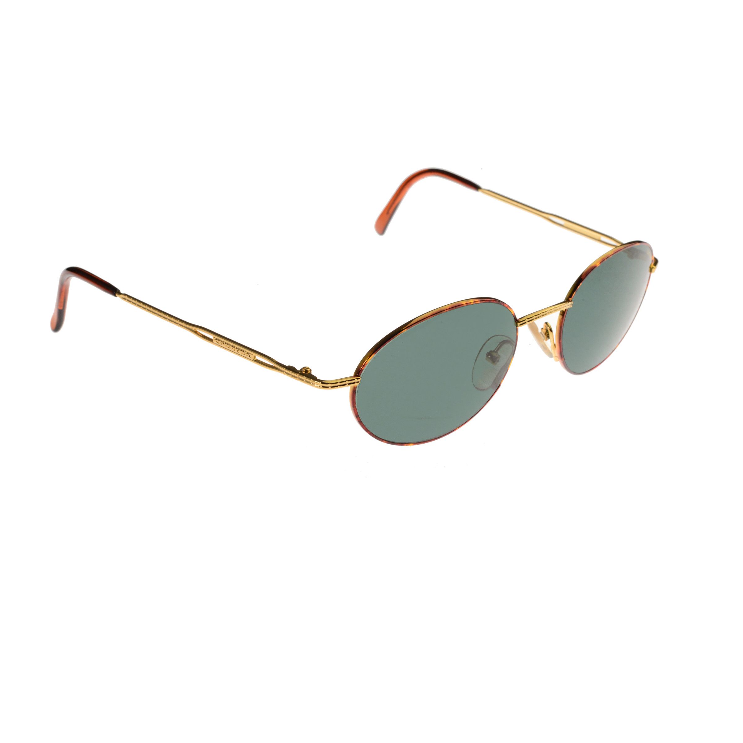 Carrera Carrera '90s Havana Brown Oval Gold Sunglasses Size ONE SIZE - 1 Thumbnail