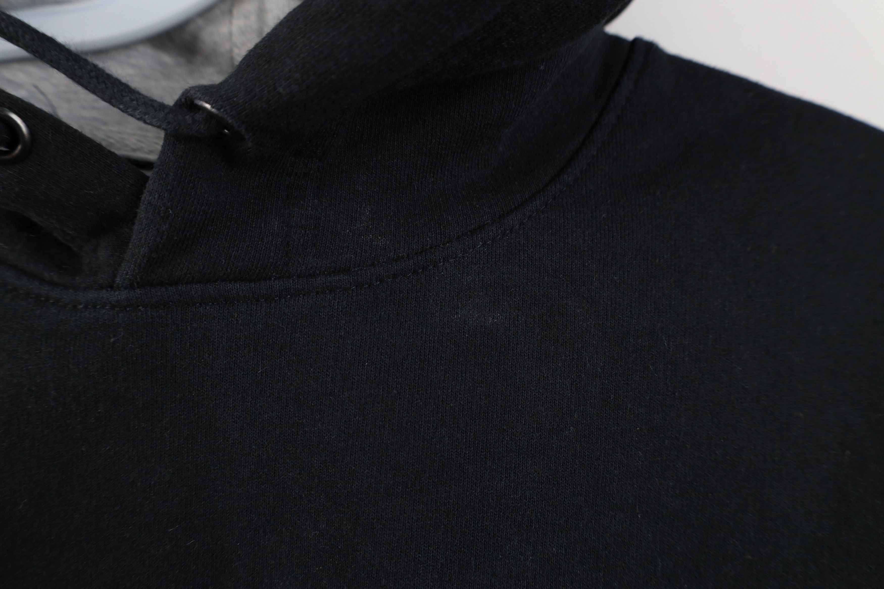 Champion Vintage Y2K Champion Monochrome Hoodie Sweatshirt Black Size US S / EU 44-46 / 1 - 6 Thumbnail