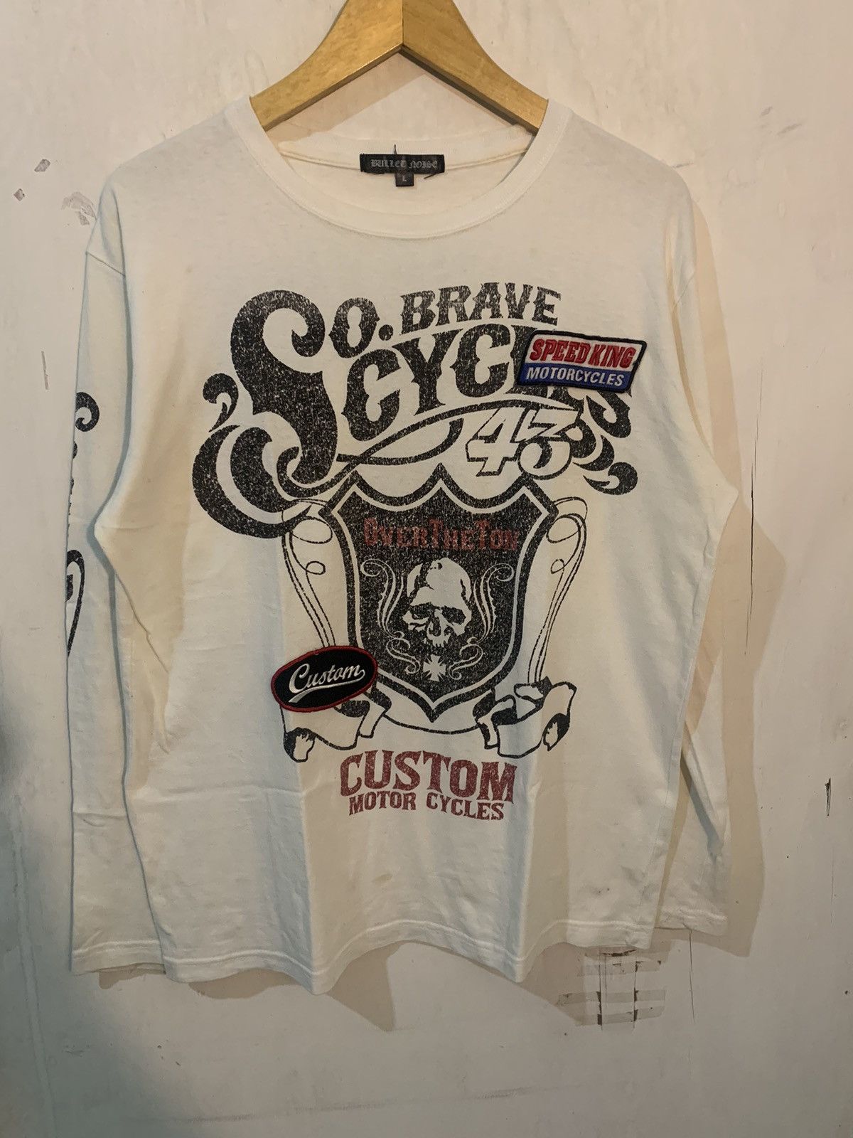 14th Addiction × Le Grande Bleu (L.G.B.) × Yasuyuki Ishii Japanese poem Long Sleeve LGB styel Size US L / EU 52-54 / 3 - 2 Thumbnail