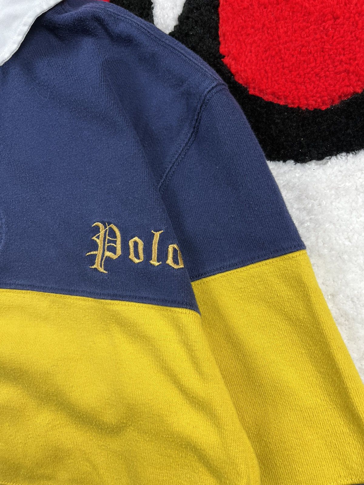 Ralph Lauren Vintage Polo Ralph Lauren #6 Rugby Team Y2K Long Sleeve Size US M / EU 48-50 / 2 - 4 Thumbnail