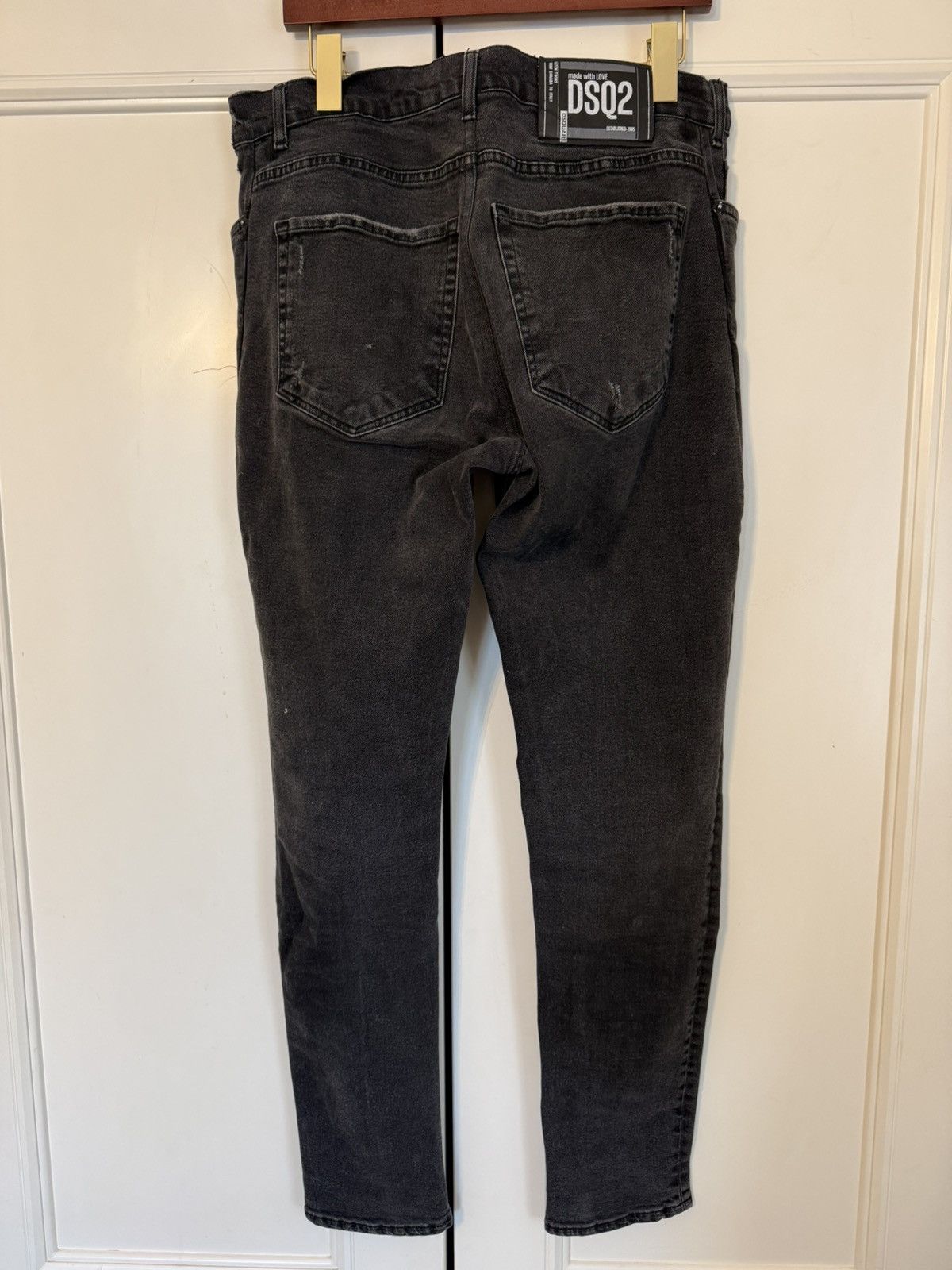 Dsquared2 Black denim Dsquared2 Jeans Size US 34 / EU 50 - 2 Thumbnail