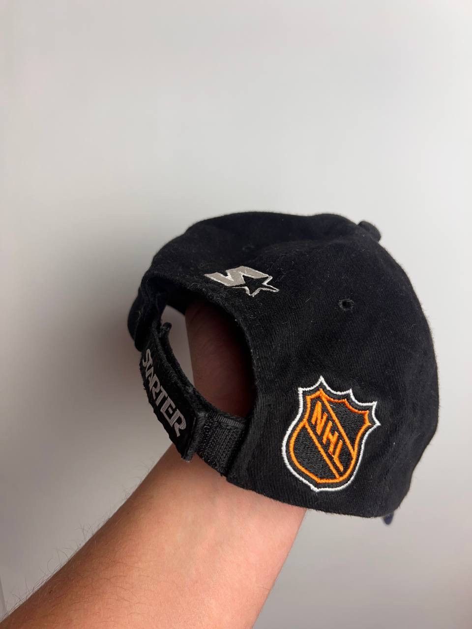 NHL × Vintage Vintage 90’s Starters Edmonton Oilers Hat Navy Size ONE SIZE - 4 Thumbnail
