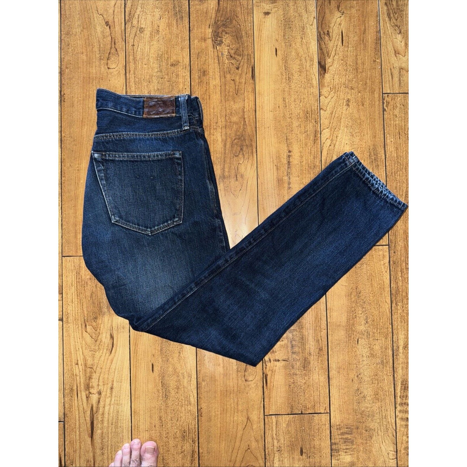 J.Crew × Japanese Brand J. Crew Button Fly Jeans 30x29 Blue Kiara Denim Japanese 484 Size US 30 / EU 46 - 1 Thumbnail