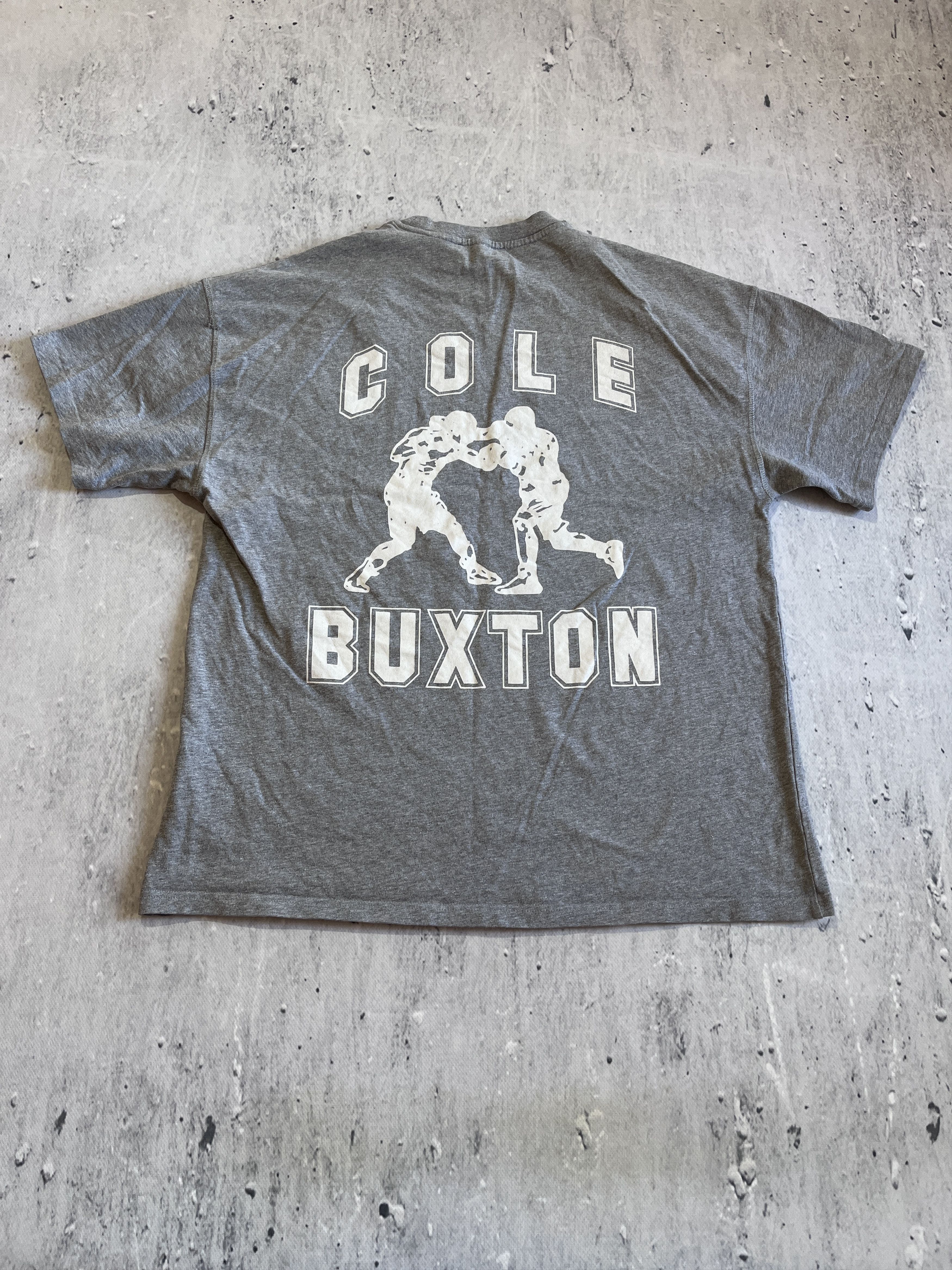 Cole Buxton COLE BUXTON BOXING GREY TEE Size US M / EU 48-50 / 2 - 1 Thumbnail