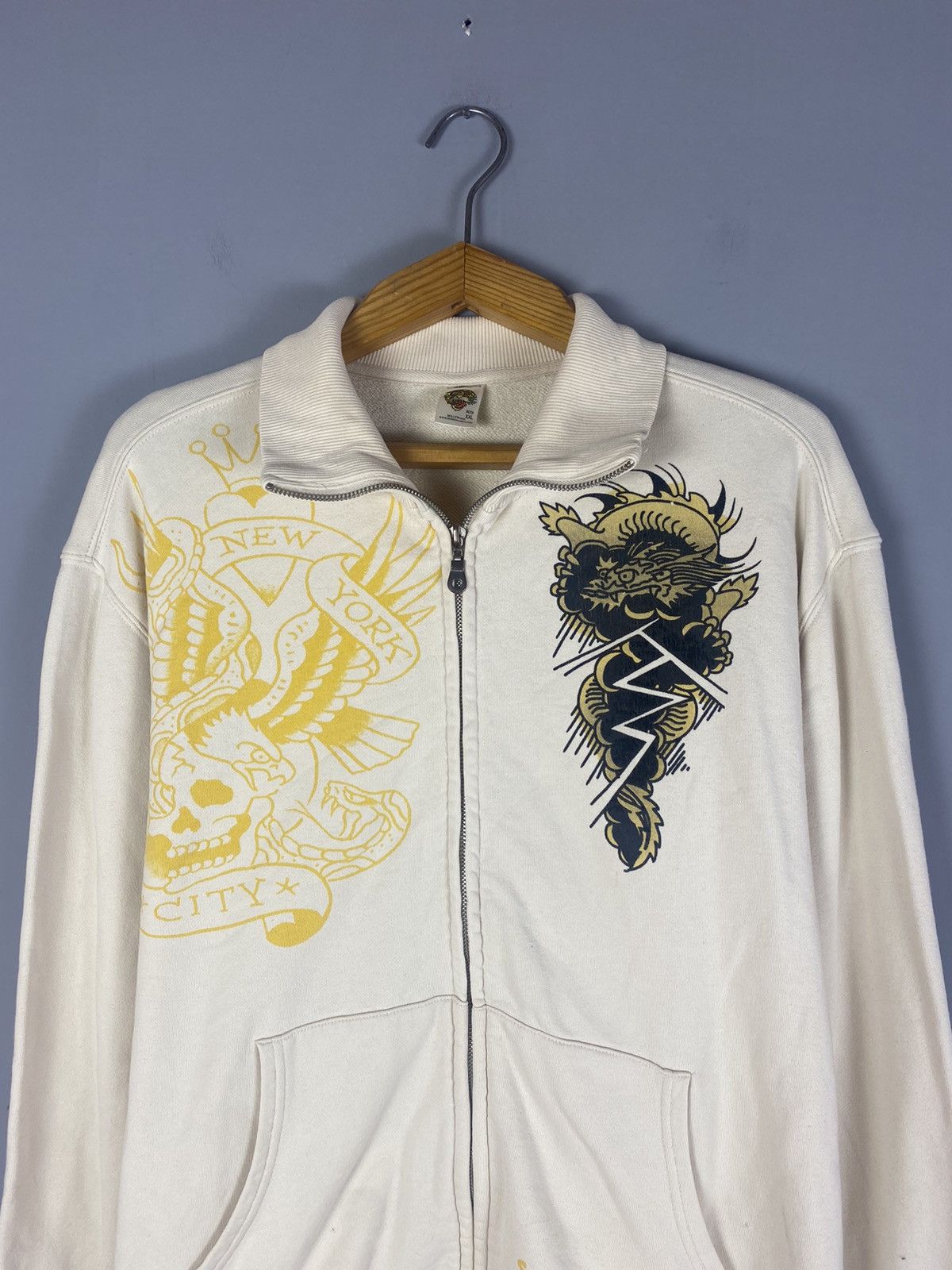 Ed Hardy Vintage Ed Hardy big logo sweatshirt Size US XXL / EU 58 / 5 - 2 Thumbnail