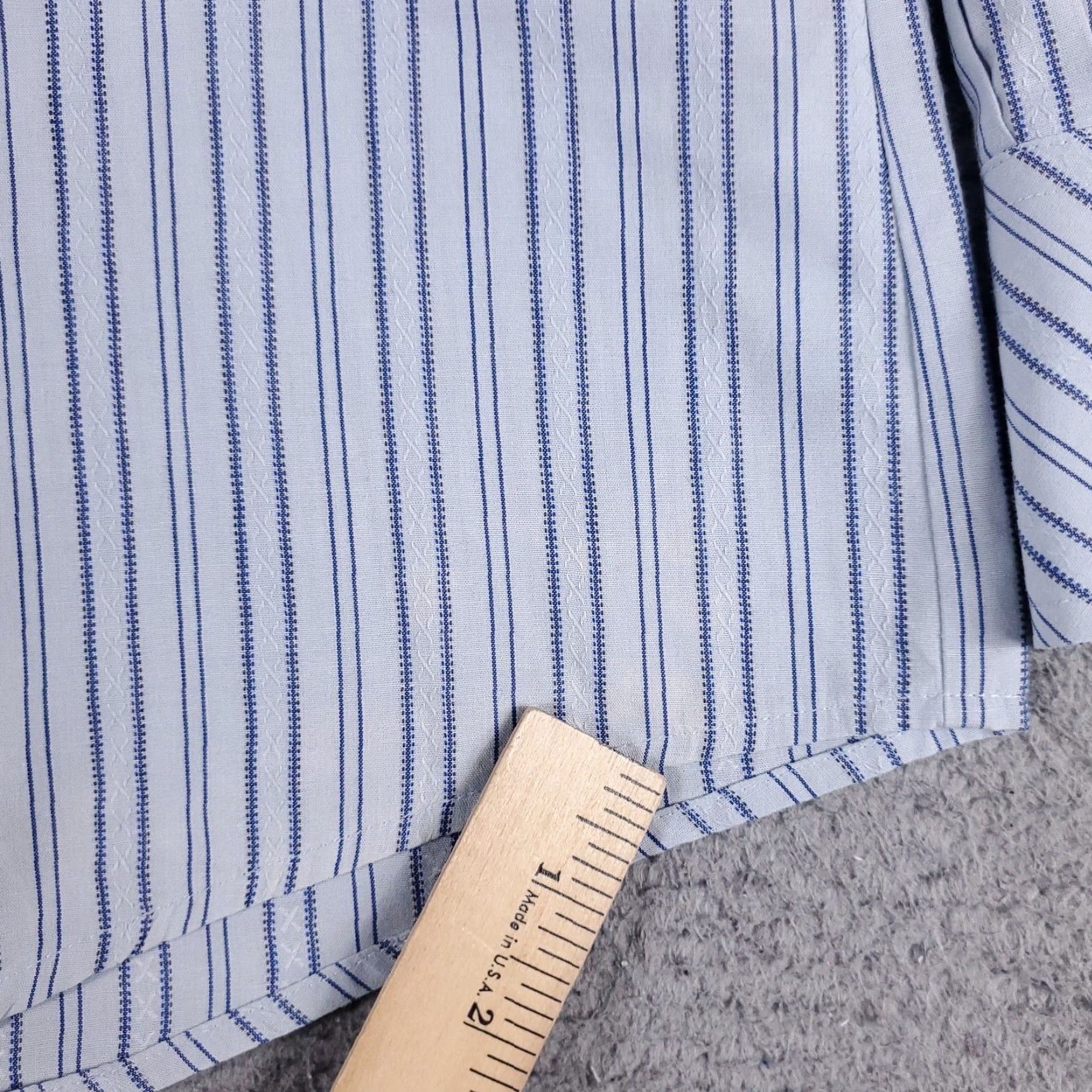 Ben Sherman VINTAGE Ben Sherman Shirt Mens Large Blue Striped Button-Up Long Sleeve (Note: Original is not vintage; remove "VINTAGE") Size US L / EU 52-54 / 3 - 3 Thumbnail
