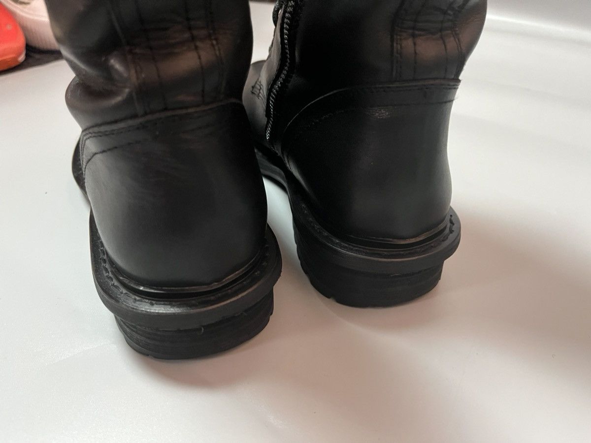 Ann Demeulemeester Ann Demeulemeester lace-up side zip combat boots Size US 10 / IT 40 - 6 Thumbnail