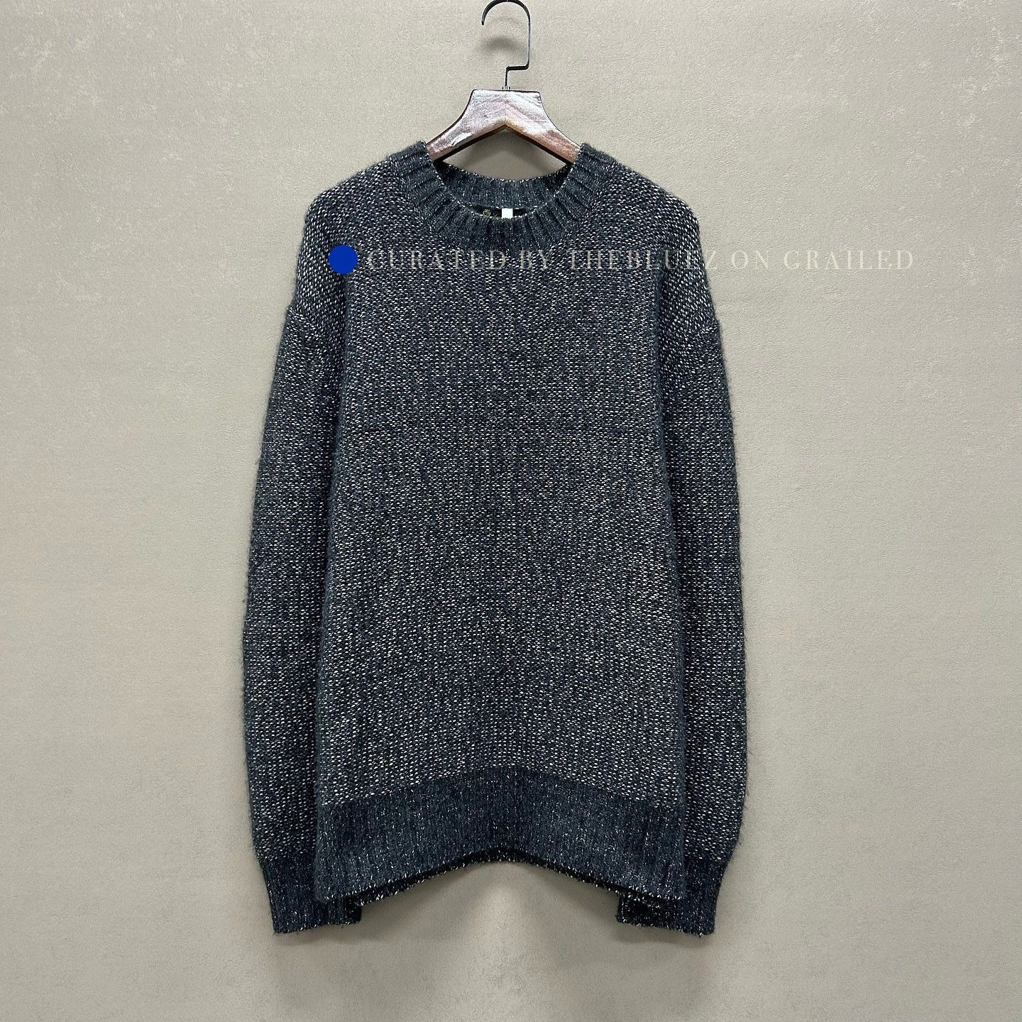 Loro Piana Gray Textured Knit Sweater Size M Size US M / EU 48-50 / 2 - 1 Thumbnail
