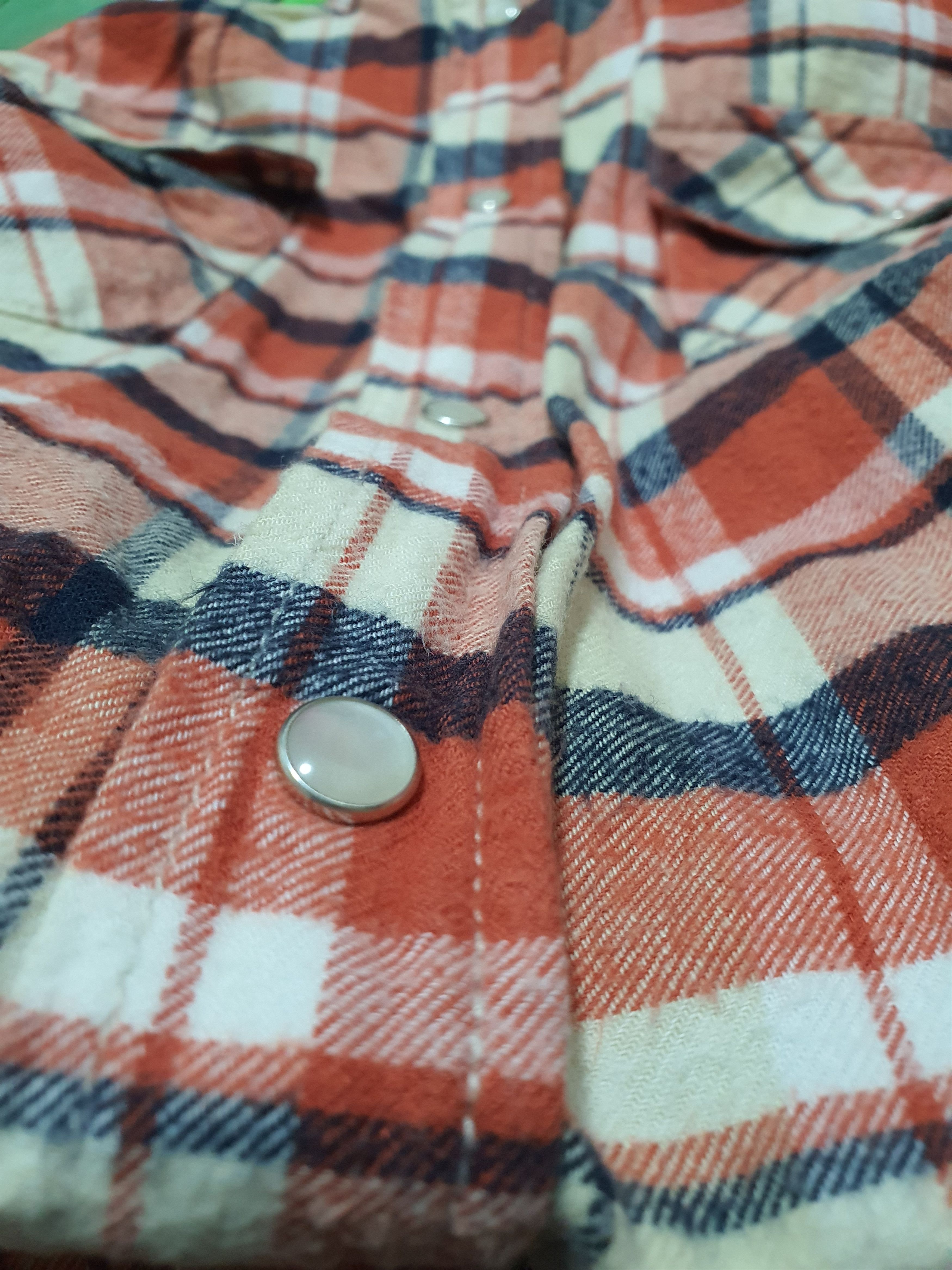 Edwin EDWIN 19/28 CHECKED PEARL SNAP BUTTON WESTERN SHIRT Size US L / EU 52-54 / 3 - 5 Thumbnail
