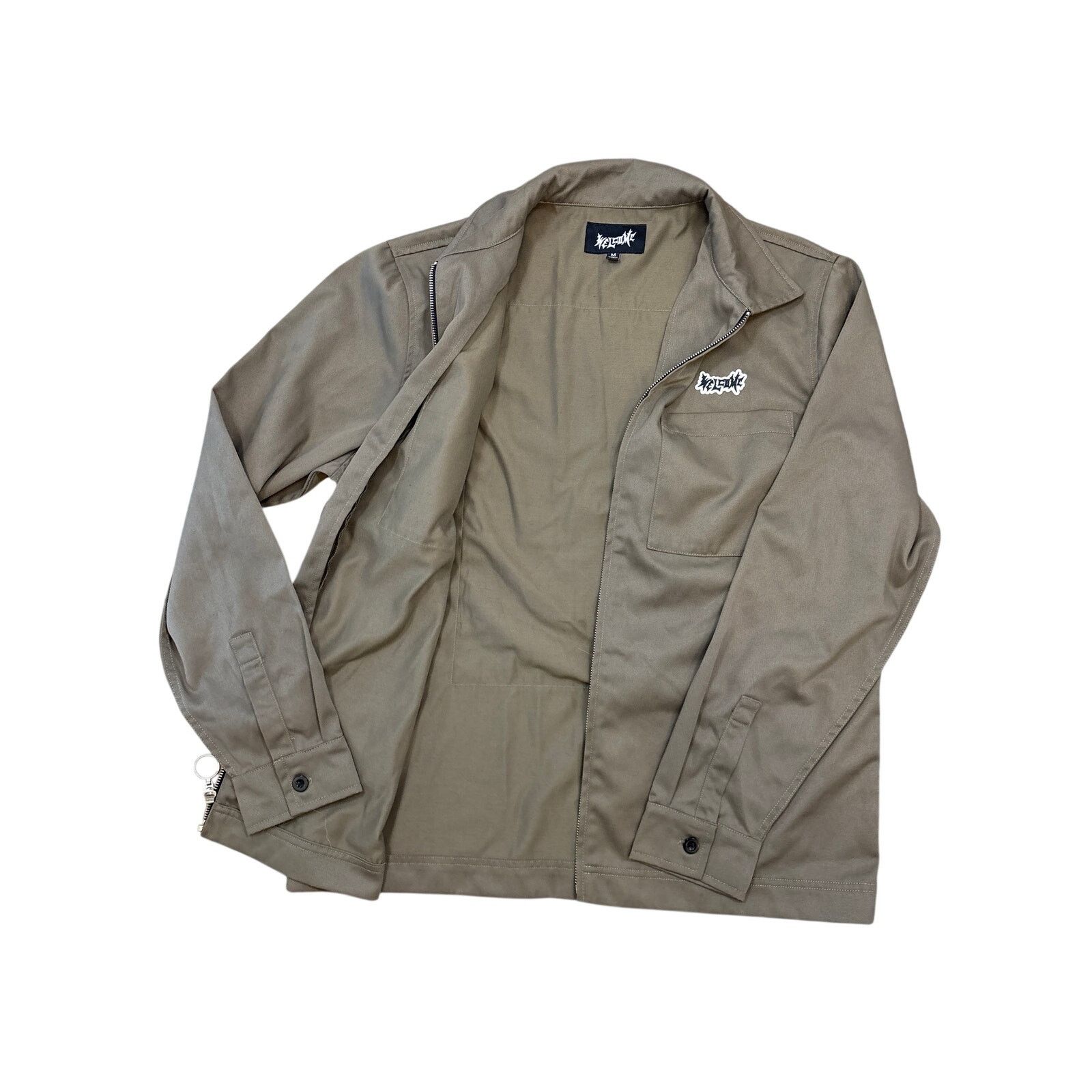 Welcome Skateboards Welcome Bapholit brown long sleeve work shirt zip up medium Size US M / EU 48-50 / 2 - 4 Thumbnail