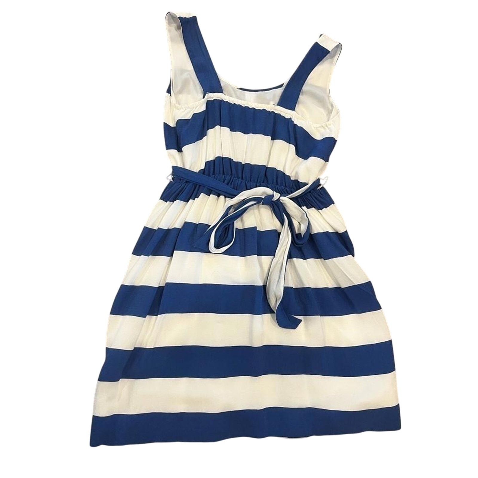 Banana Republic Banana Republic Petite Striped Dress Navy 2P Size XS / US 0-2 / IT 36-38 - 2 Thumbnail
