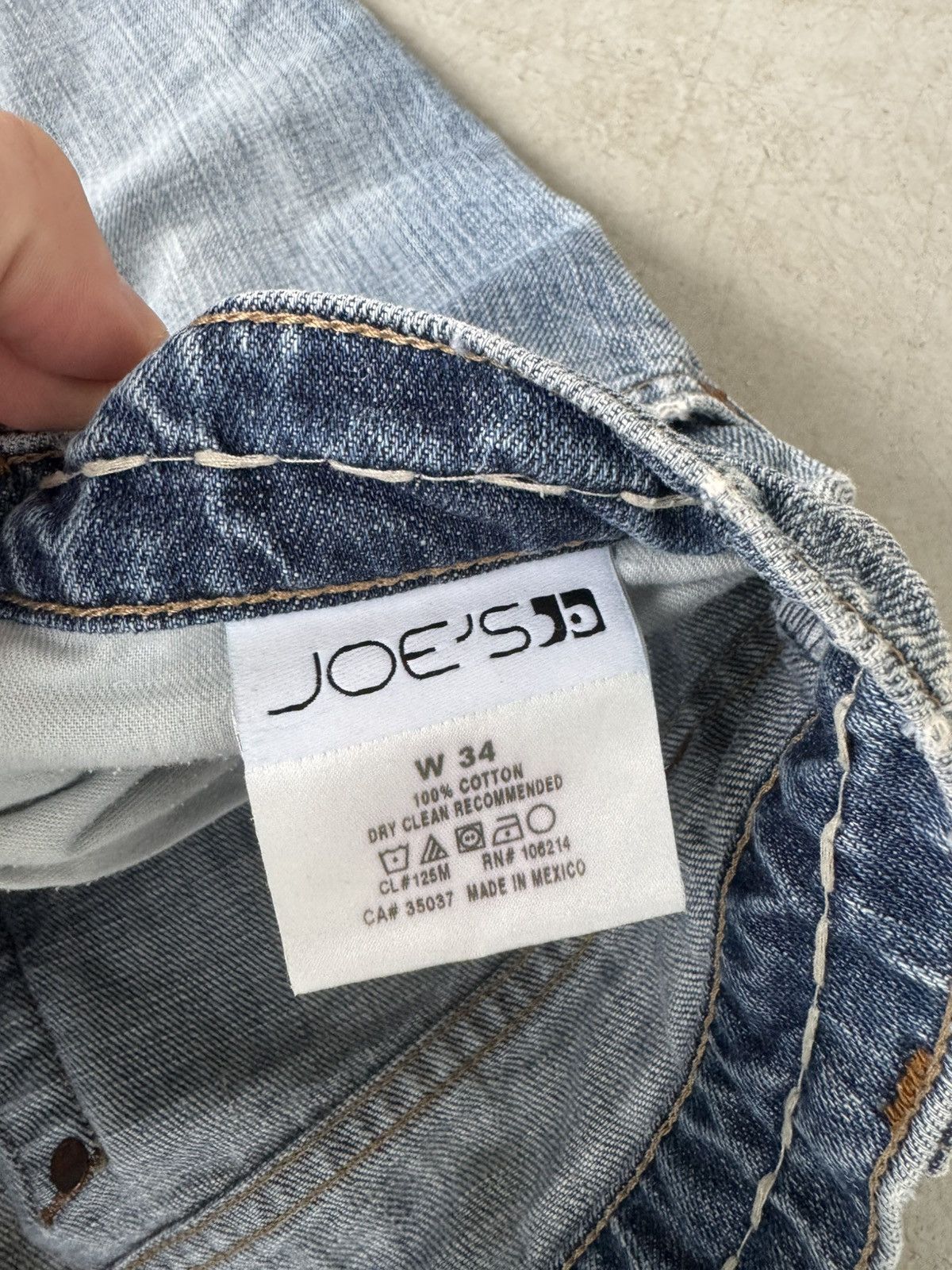 Joe's × Vintage Vintage Joe’s Faded Baggy Essential Denim Jeans Size US 36 / EU 52 - 8 Thumbnail
