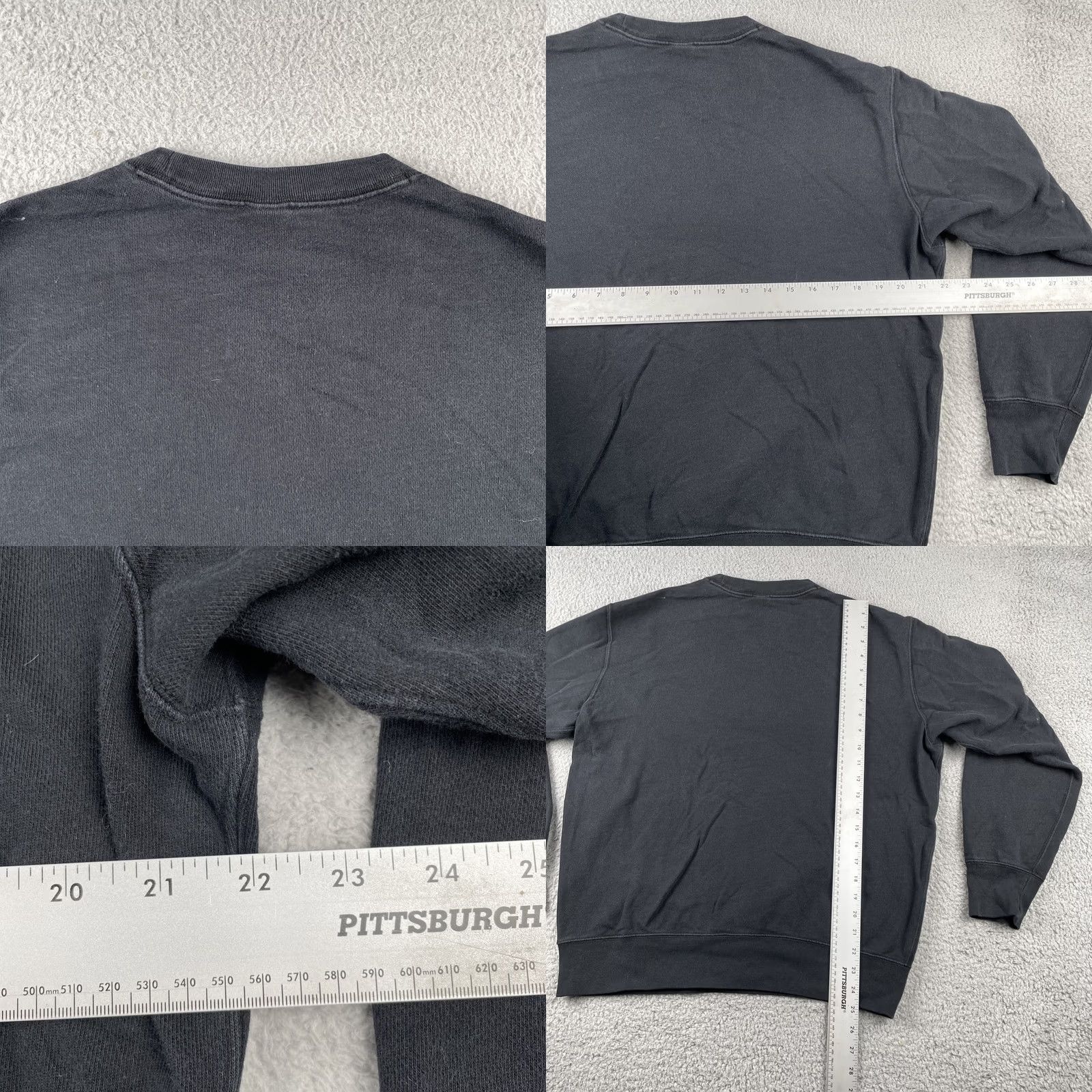 Uniqlo VINTAGE Uniqlo Sweatshirt Mens L Black Peter Saville Musee Du Louvre Aphrodite Venus de Milo Etruscan Roman 90s Concert Art Statue Size US L / EU 52-54 / 3 - 9 Thumbnail