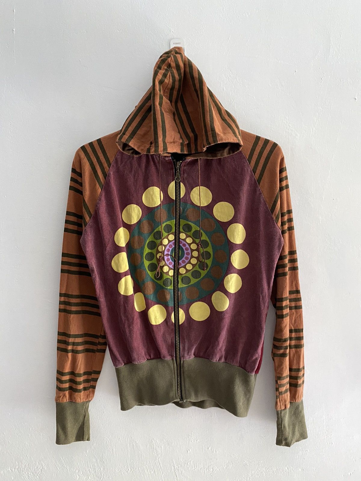Hysteric Glamour × Japanese Brand × Le Grande Bleu (L.G.B.) Shambhala polkadot hoodie Size US M / EU 48-50 / 2 - 3 Thumbnail