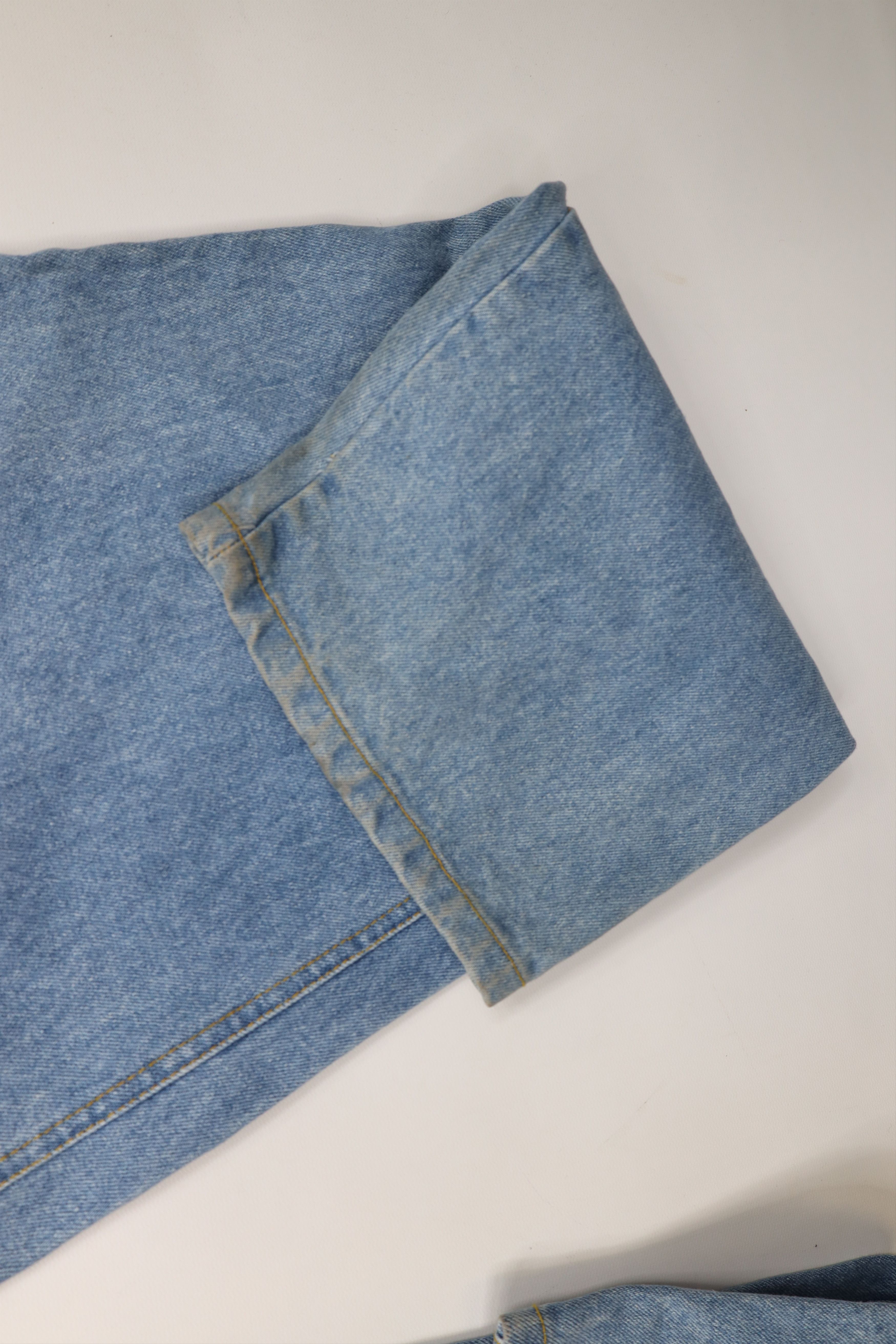 Vintage Deadstock Vintage 90s Streetwear Fit Denim Jeans Blue Cotton Size US 36 / EU 52 - 8 Thumbnail