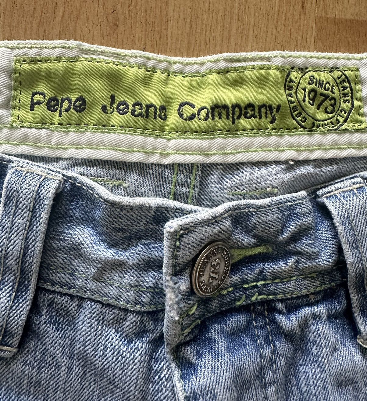 Pepe Jeans × Vintage Vintage 2000s Pepe Jeans Cargo Baggy Utility Rare Y2K Shorts Size US 34 / EU 50 - 5 Thumbnail