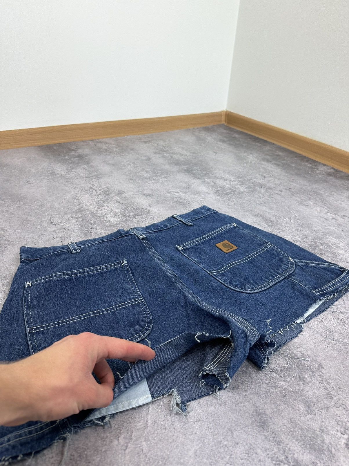 Carhartt Vintage Carhartt USA Distressed Cargo Opium Hype Work Shorts Size US 34 / EU 50 - 4 Thumbnail