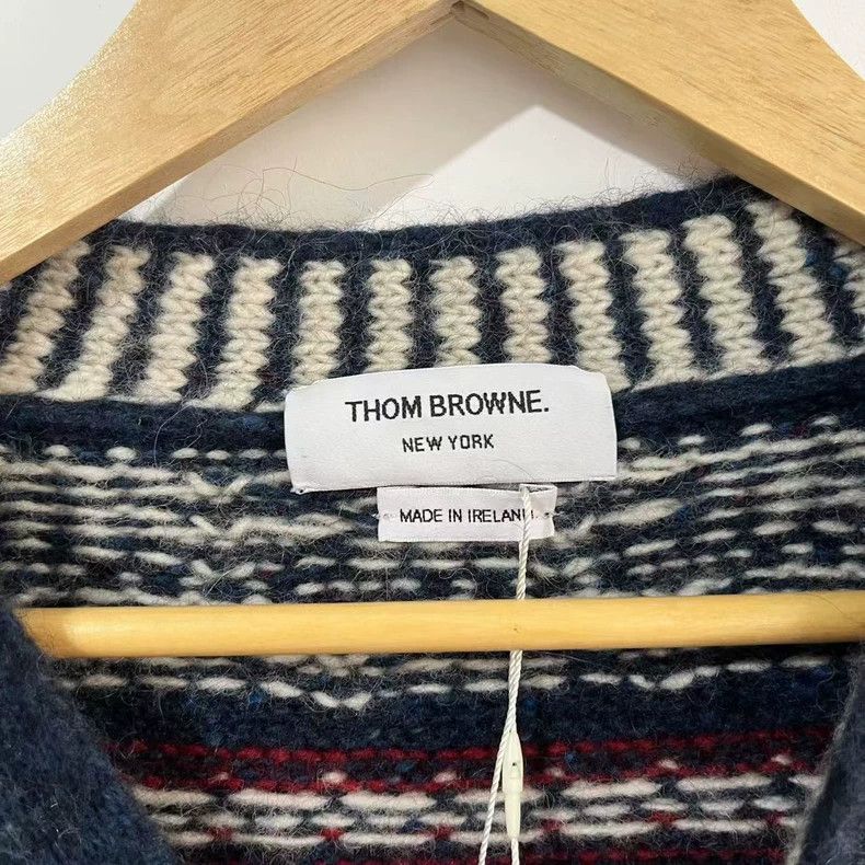 Thom Browne Thom Browne A sweater cardigan Size US XL / EU 56 / 4 - 3 Thumbnail