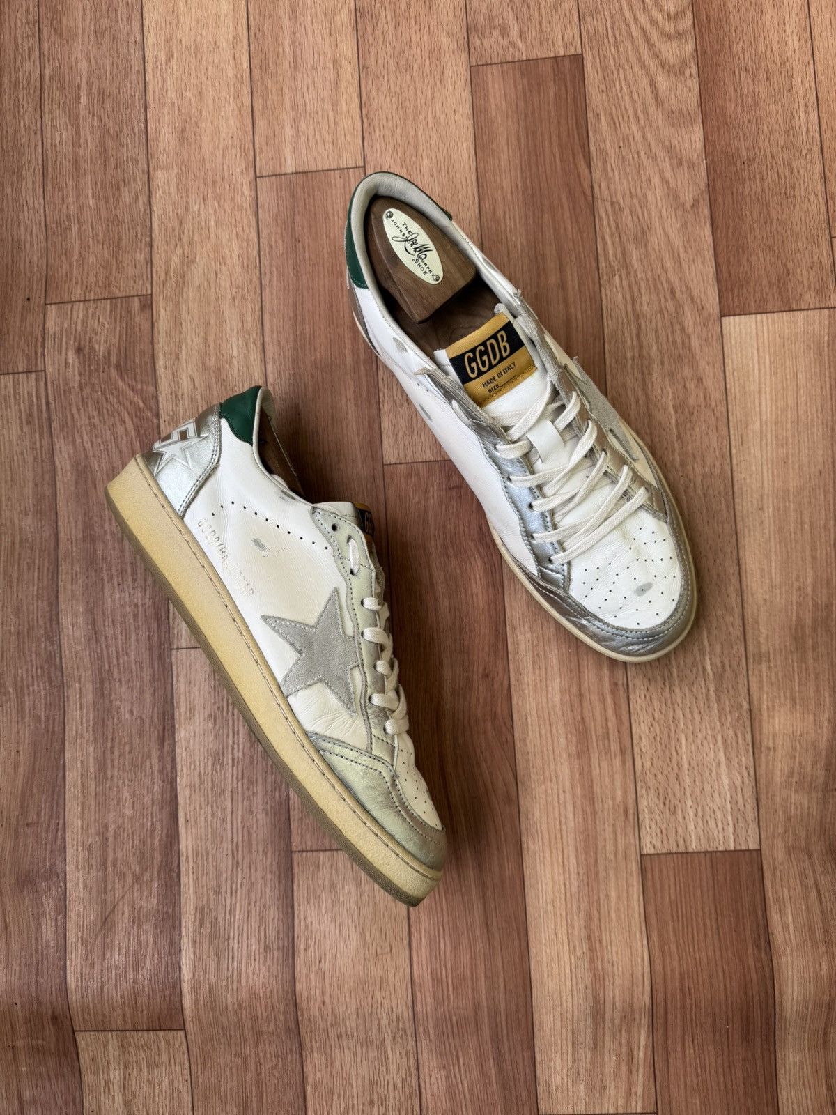 Golden Goose 🔥🔋 Golden Goose Ballstar Sneakers Size US 9 / EU 42 - 7 Thumbnail