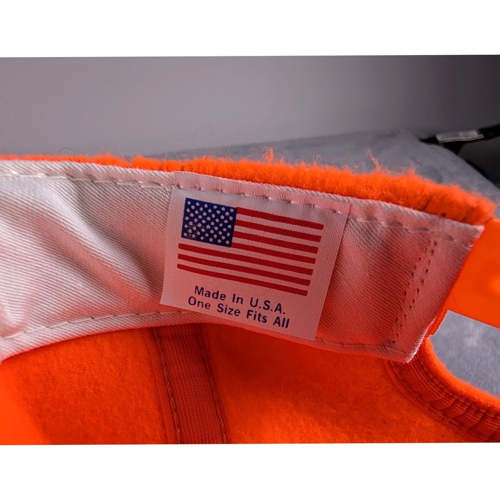Vintage VINTAGE Busch Beer Arctic Fleece Snapback Hat Blaze Orange Made in USA NWT Size 44L - 6 Thumbnail