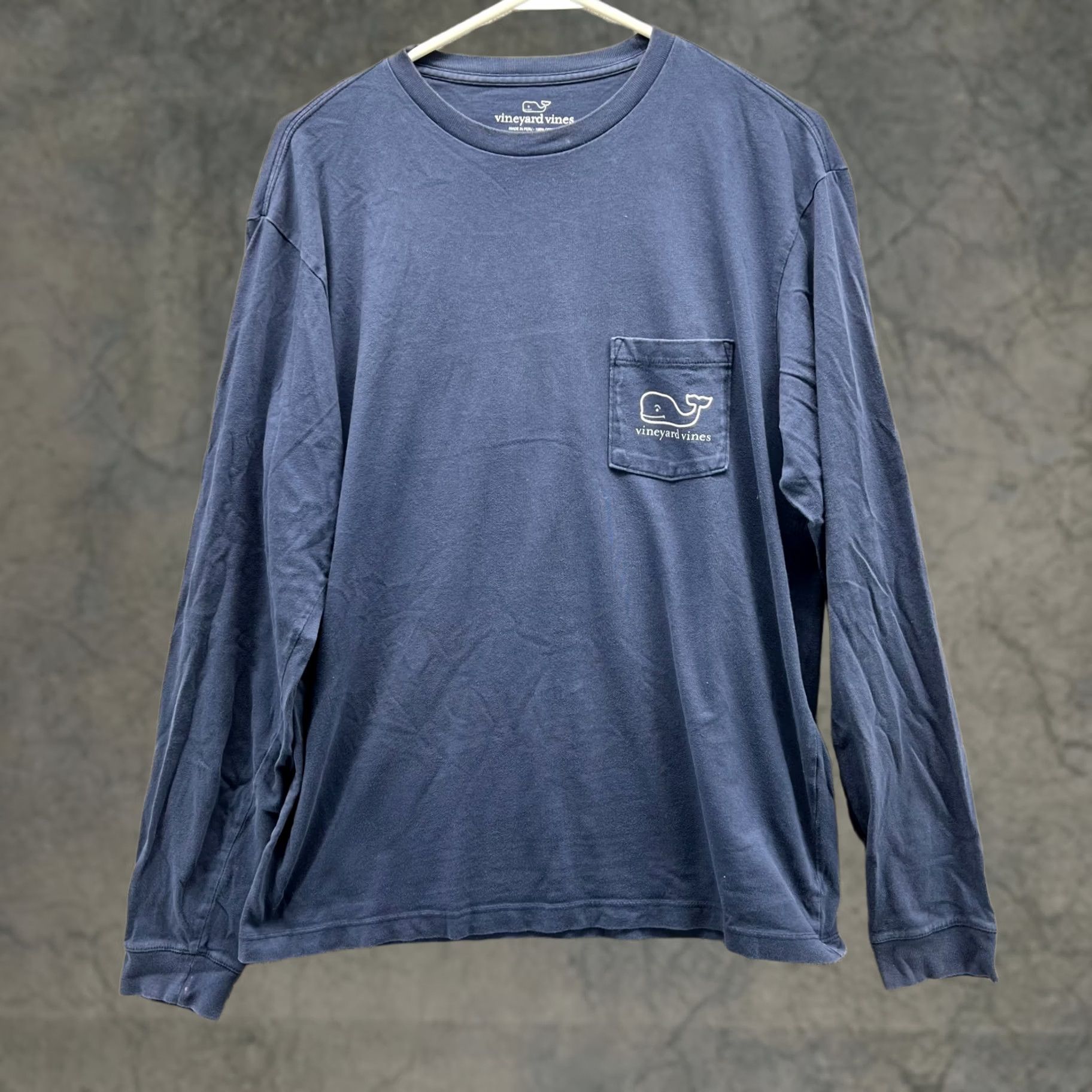 Vineyard Vines Vineyard Vines Shirt Mens Small Blue Long Sleeve Whale Pocket Crewneck Hanukkah Size US S / EU 44-46 / 1 - 1 Thumbnail