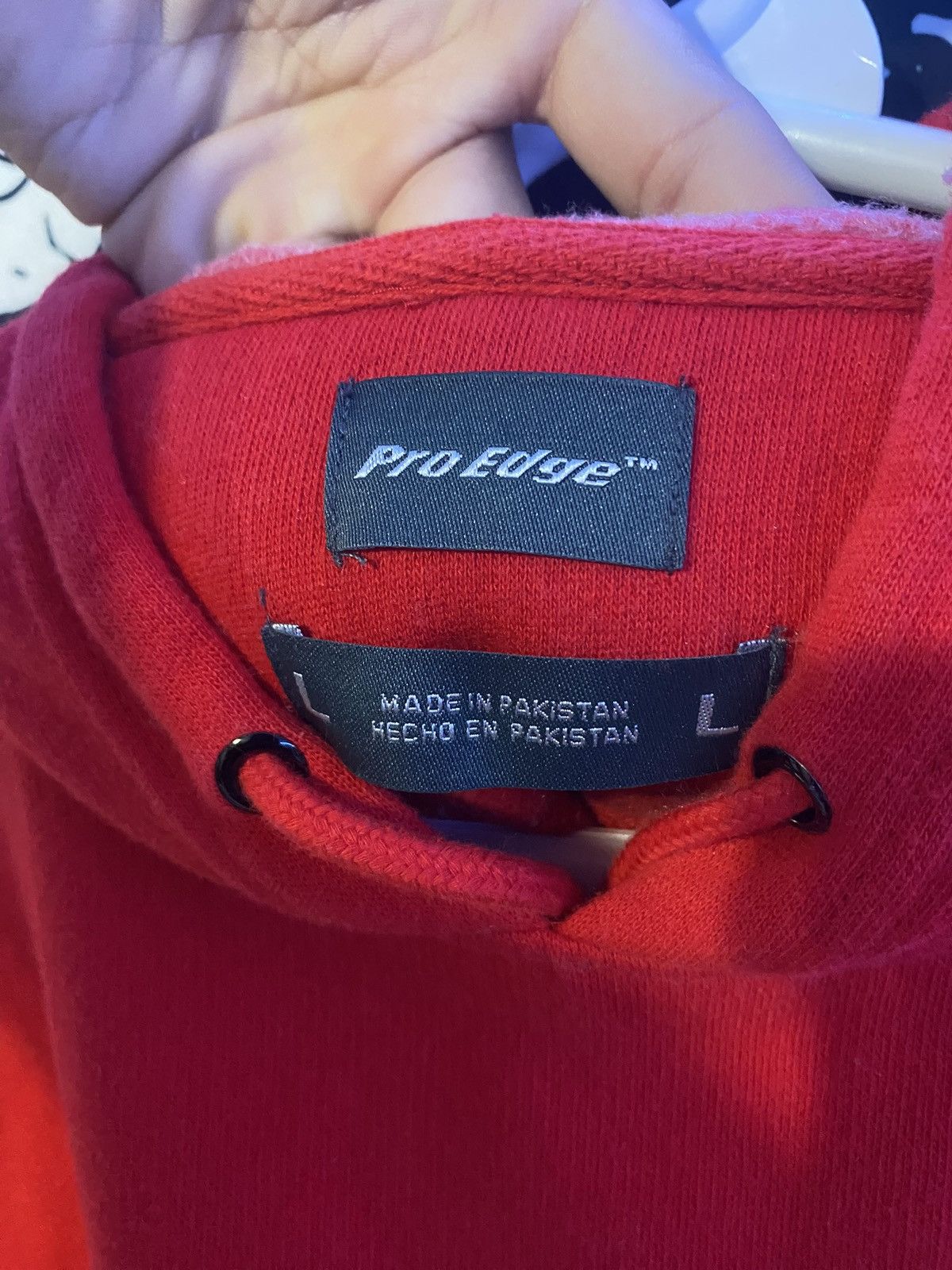 Pro Edge Pro Edge Detroit Red Wings Red and White hoodie Mens L Size US L / EU 52-54 / 3 - 3 Thumbnail