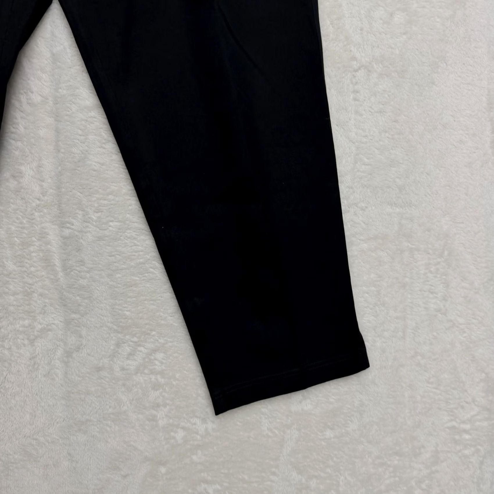 Eileen Fisher Eileen Fisher Pants Womens Large 34x28 Black Tapered Elastic Waist Dress Work Size 36" / US 14 / IT 50 - 3 Thumbnail