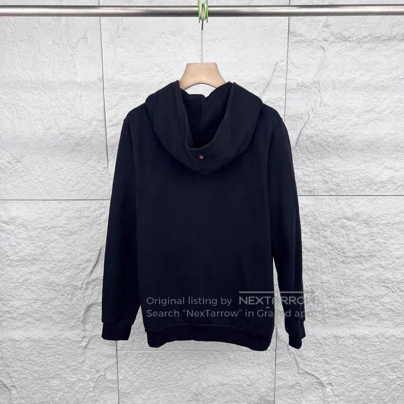 Givenchy Givenchy Black Drawstring Hooded Zip-up Sweatshirt Size US XS / EU 42 / 0 - 2 Thumbnail