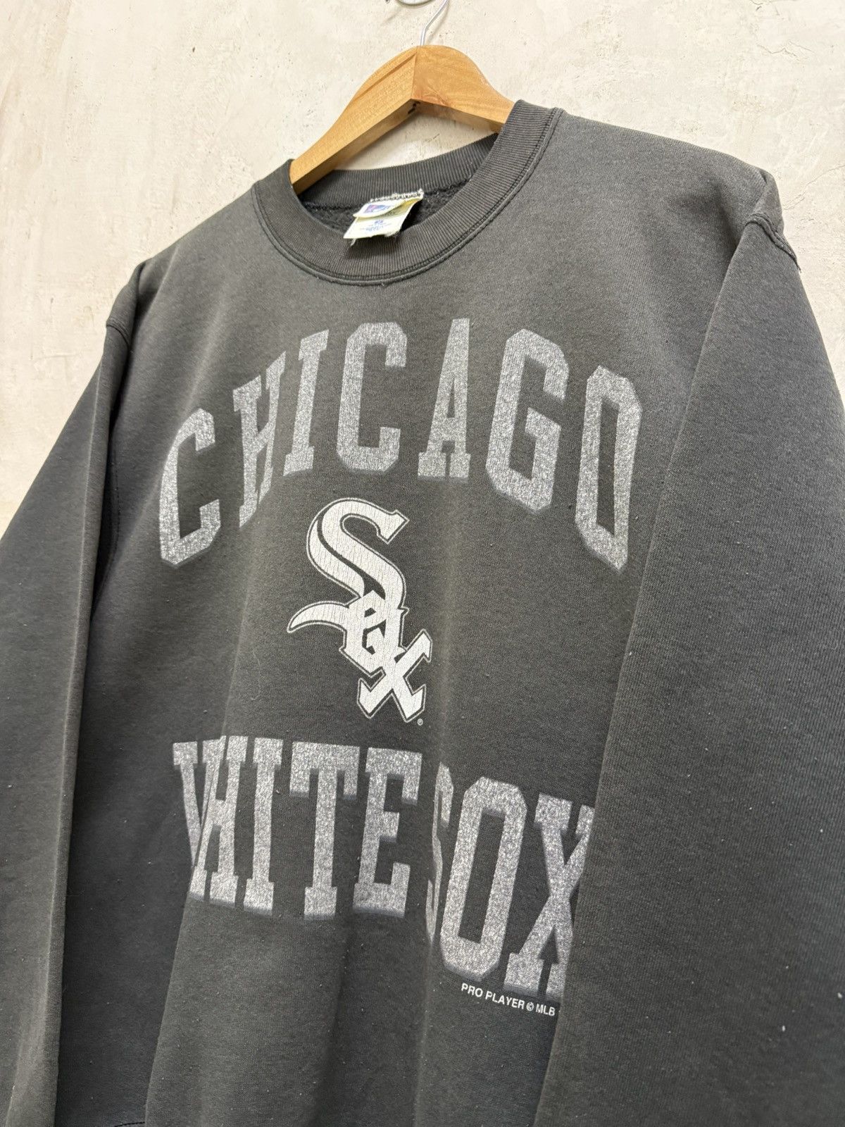 Pro Player Vintage 90s Chicago White Sox MLB Sweatshirt Size US M / EU 48-50 / 2 - 3 Thumbnail