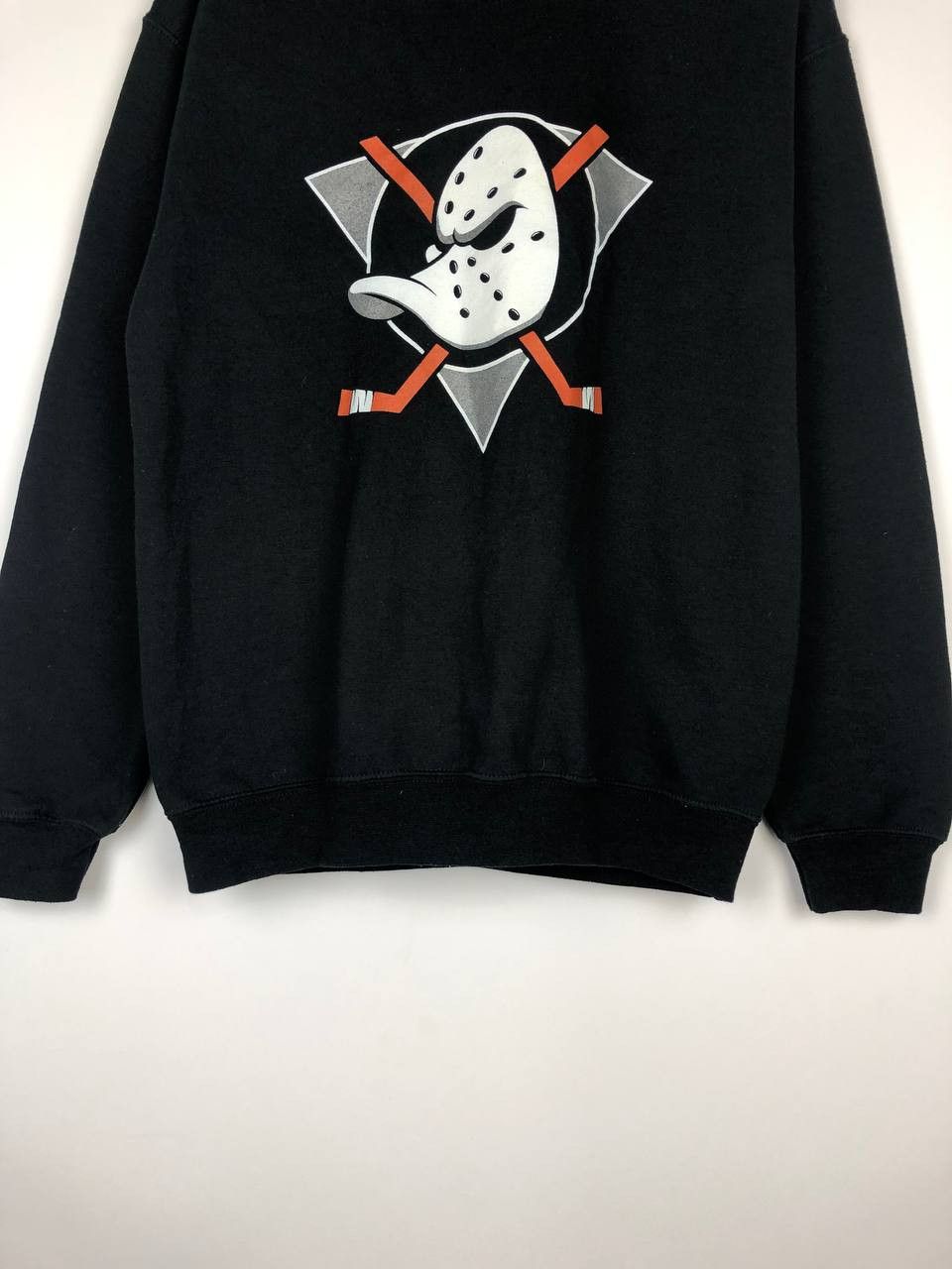 NHL NHL The Mighty Ducks Sweatshirt Pullover size S Black Size US S / EU 44-46 / 1 - 3 Thumbnail