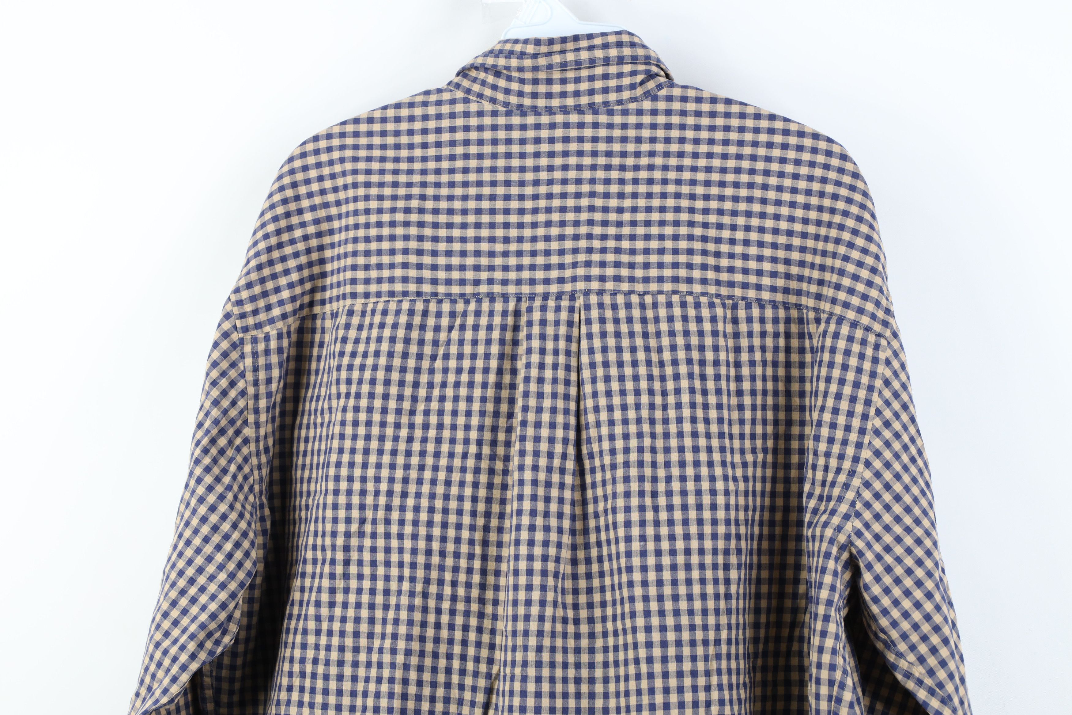 Lands' End Vintage 90s Lands End Lightweight Collared Button Down Shirt Size US L / EU 52-54 / 3 - 10 Thumbnail