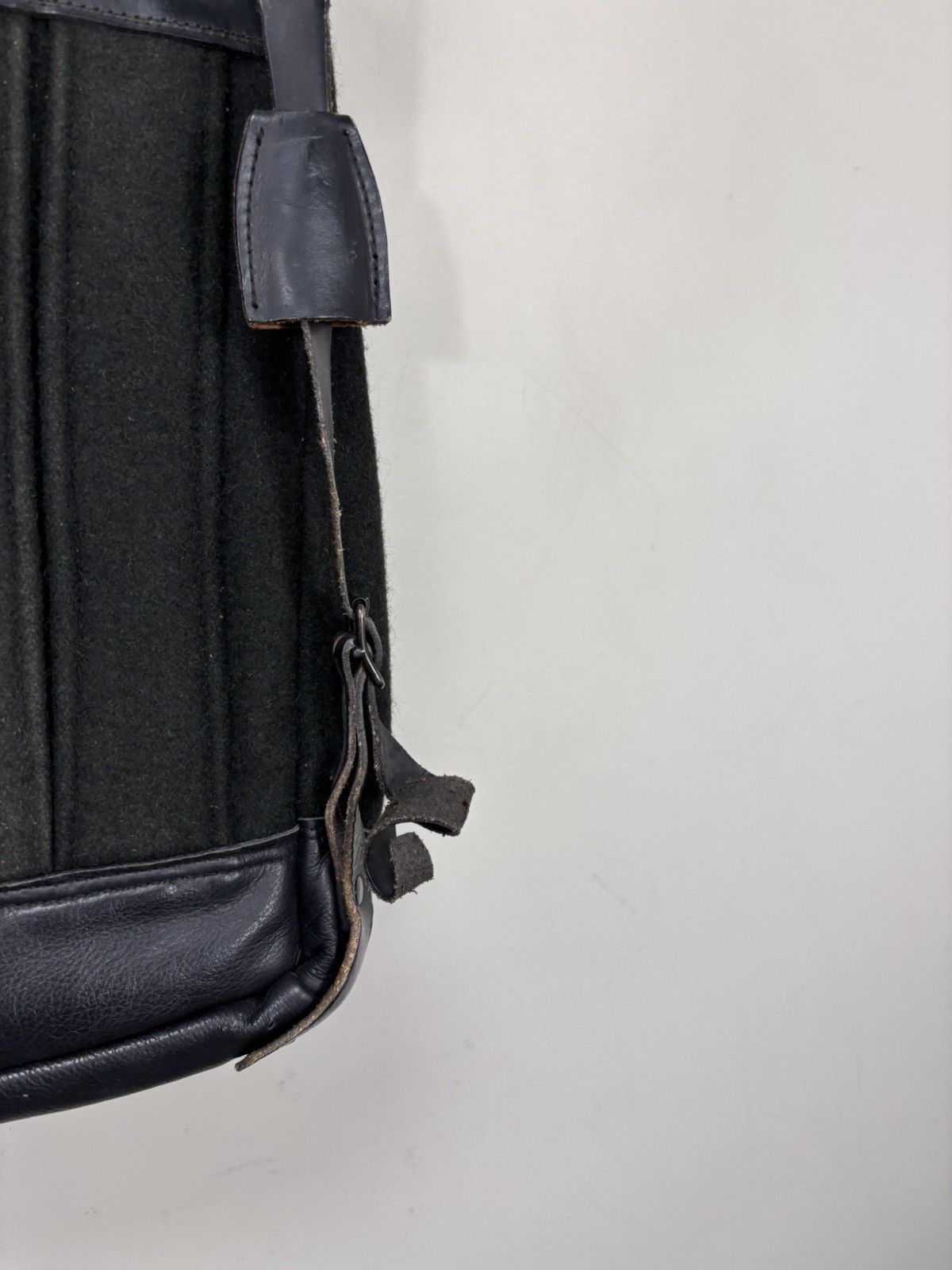 Other Vintage 1980s Husqvarna Motorcycle Backpack Wool Leather Size ONE SIZE - 19 Thumbnail