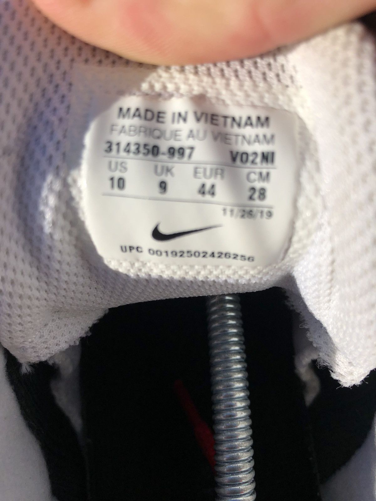 Nike Nike air max 95 sample France 2019 Size US 11 / EU 44 - 7 Thumbnail