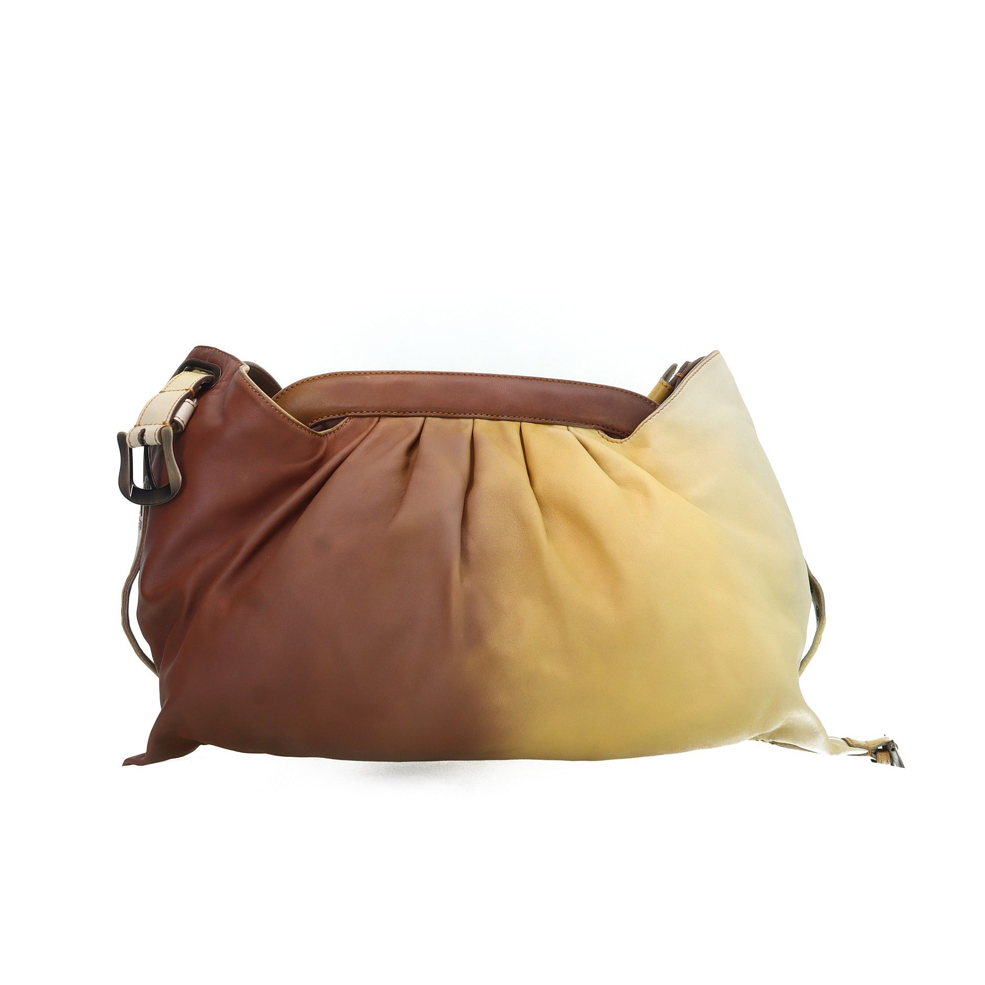 Fendi Fendi Ombre Leather Shoulder Bag ONE SIZE Size ONE SIZE - 1 Thumbnail