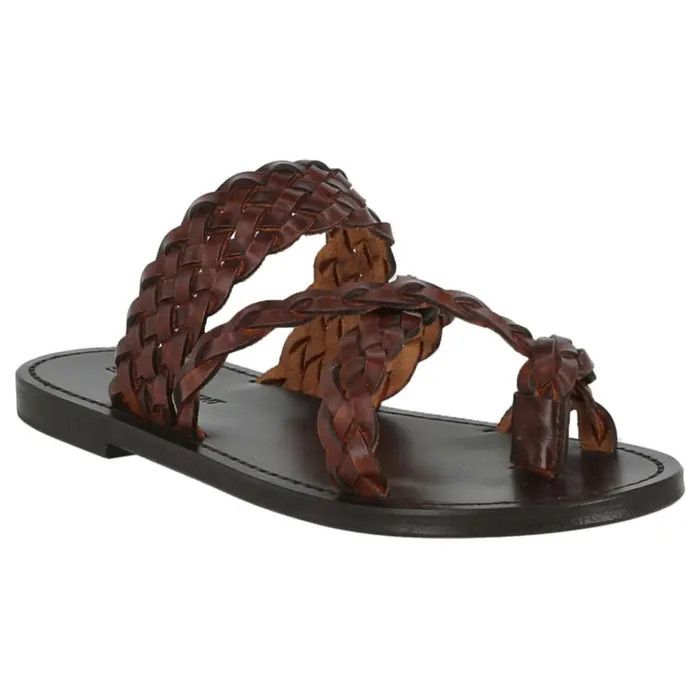Saint Laurent Paris o1bcso1str1124 Neil Slides in Brown Size US 11 / EU 44 - 4 Thumbnail