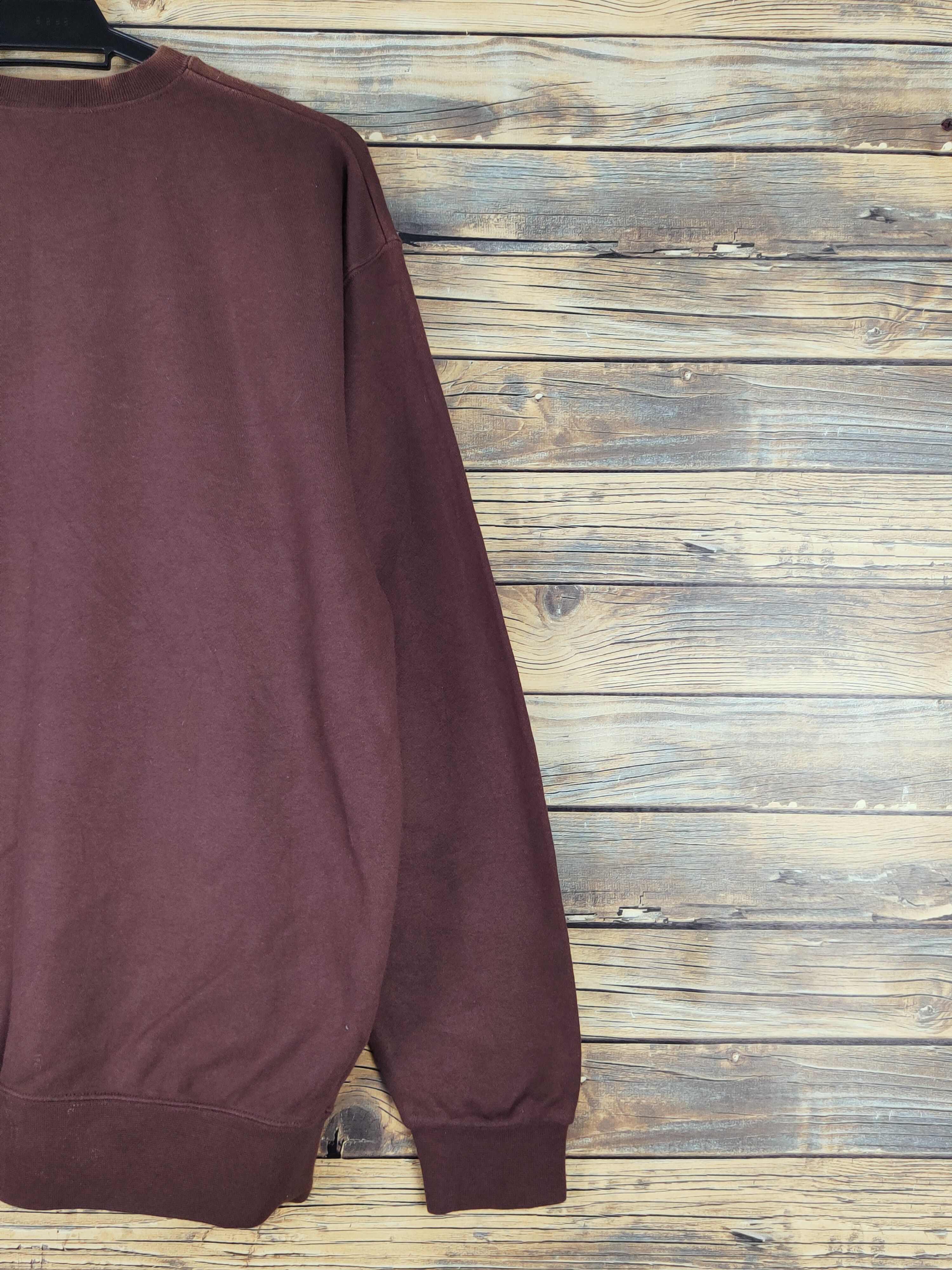 Japanese Brand × Vintage Gravel and Tarmac Dark Brown Sweatshirts #W1162 Size US L / EU 52-54 / 3 - 10 Thumbnail
