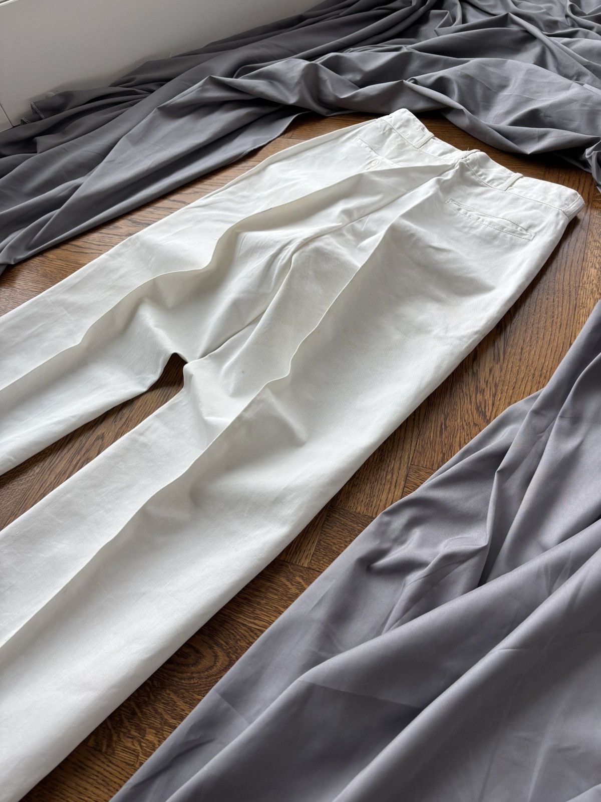 Vintage 1950s Trousers WW2 Vintage Military Dress Pants RCN Navy Uni Size US 27 - 4 Thumbnail