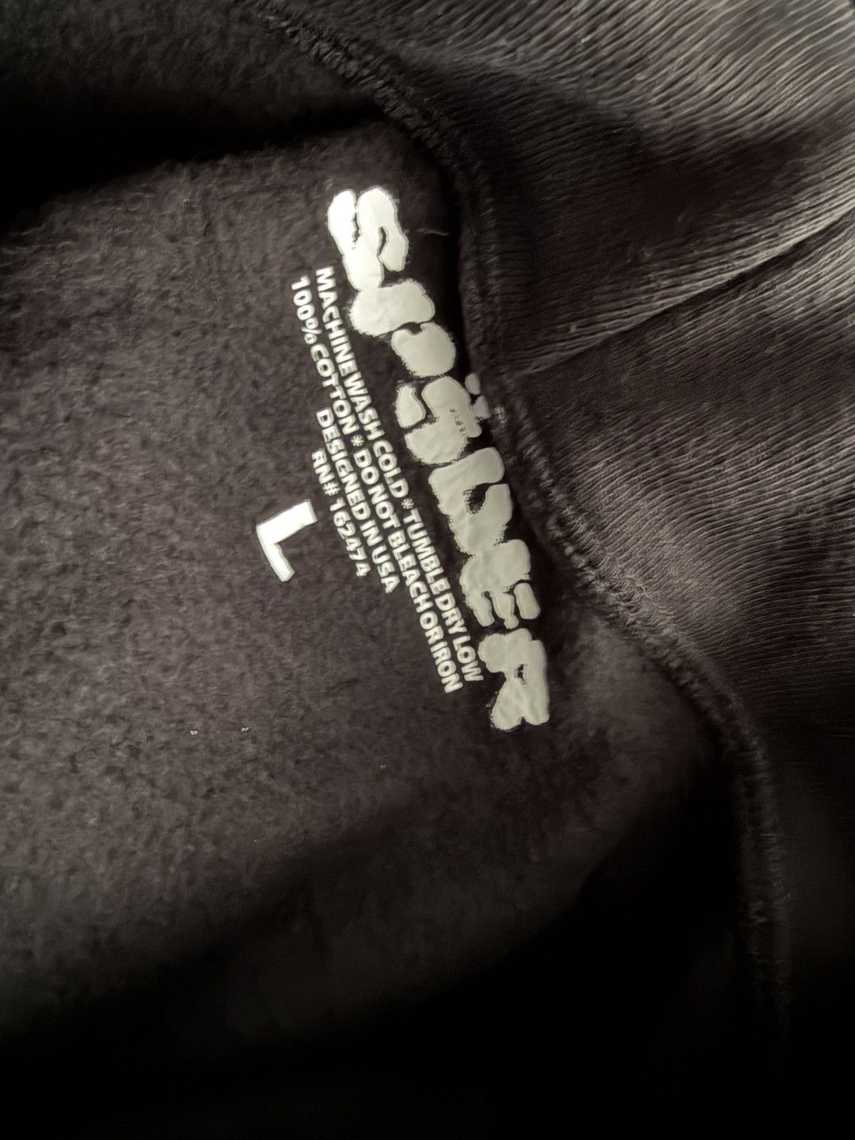 Sp5der SP5DER OG Rhinestone Hoodie Size US L / EU 52-54 / 3 - 3 Thumbnail